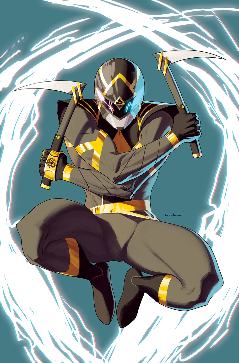 Mighty Morphin Power Rangers #47 Variant
