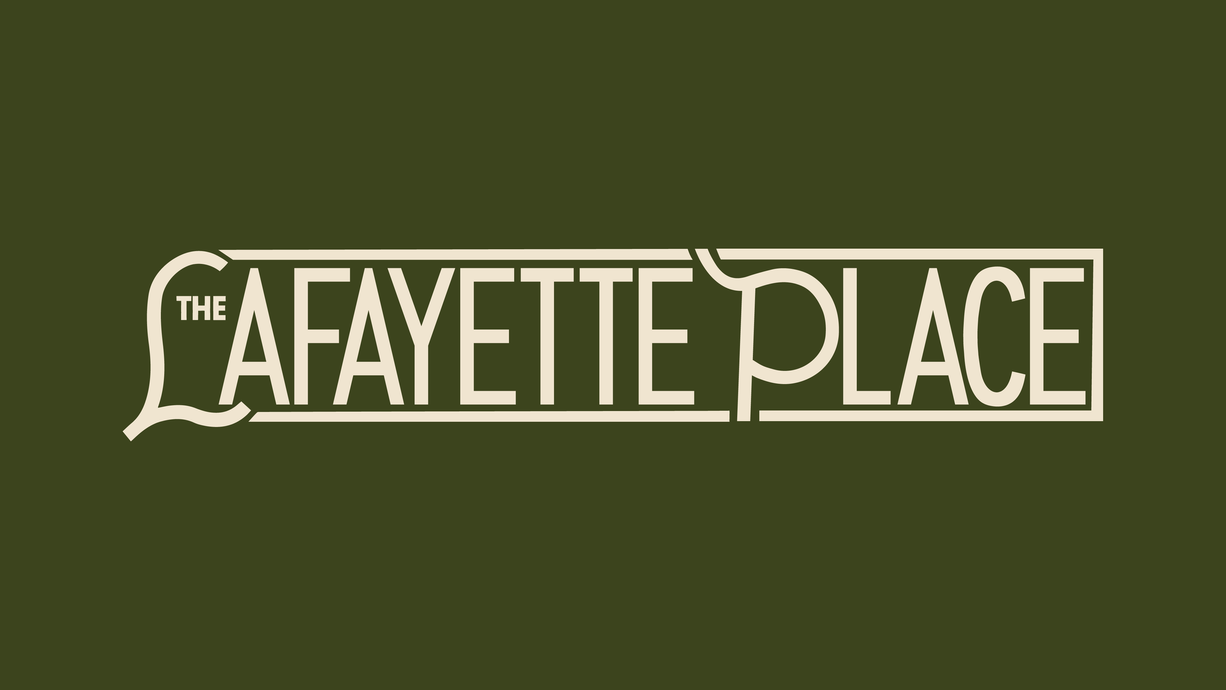 The Lafayette Place Logo Graphic Design