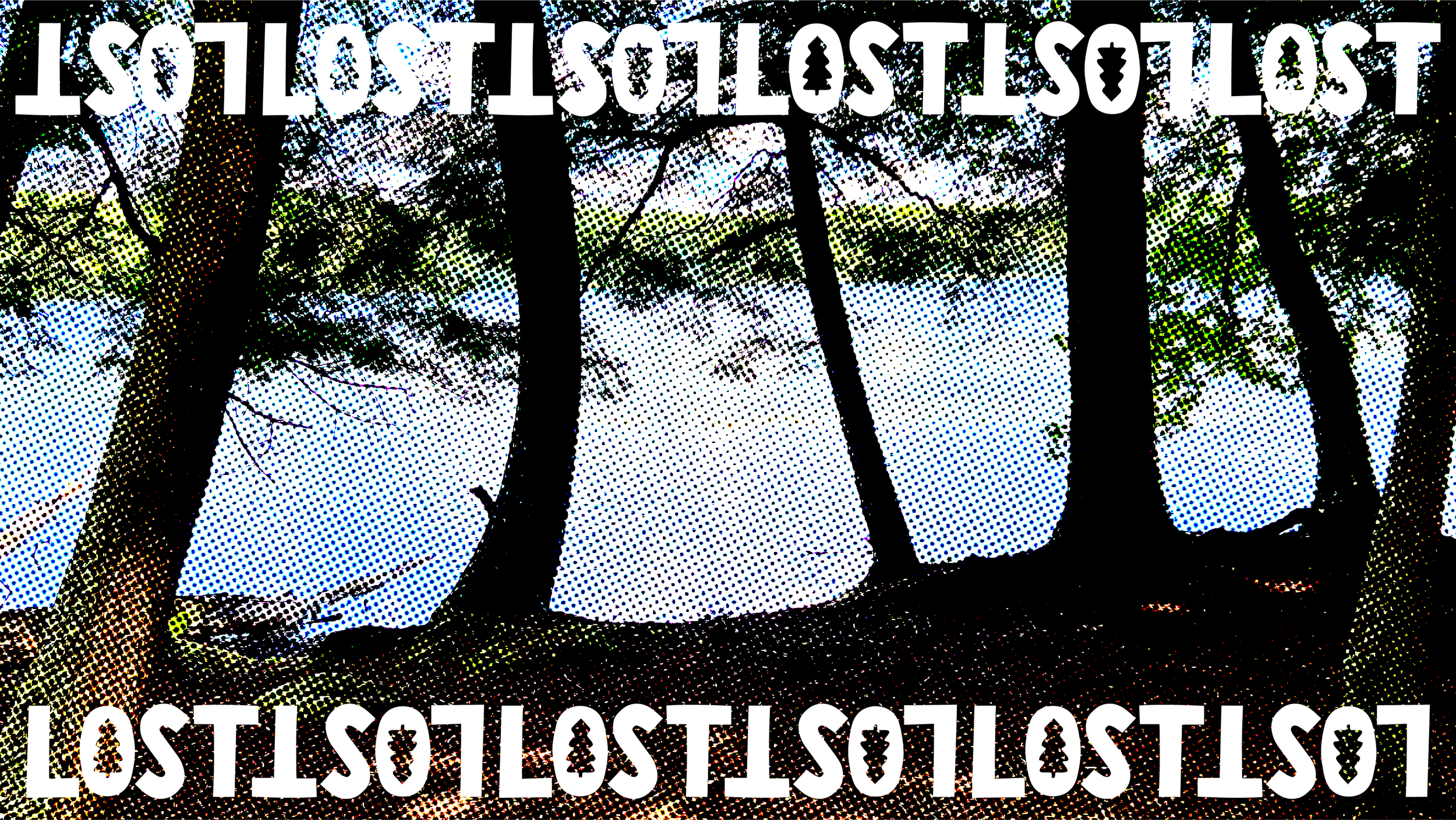 Lost Lake Cabins Logo Design