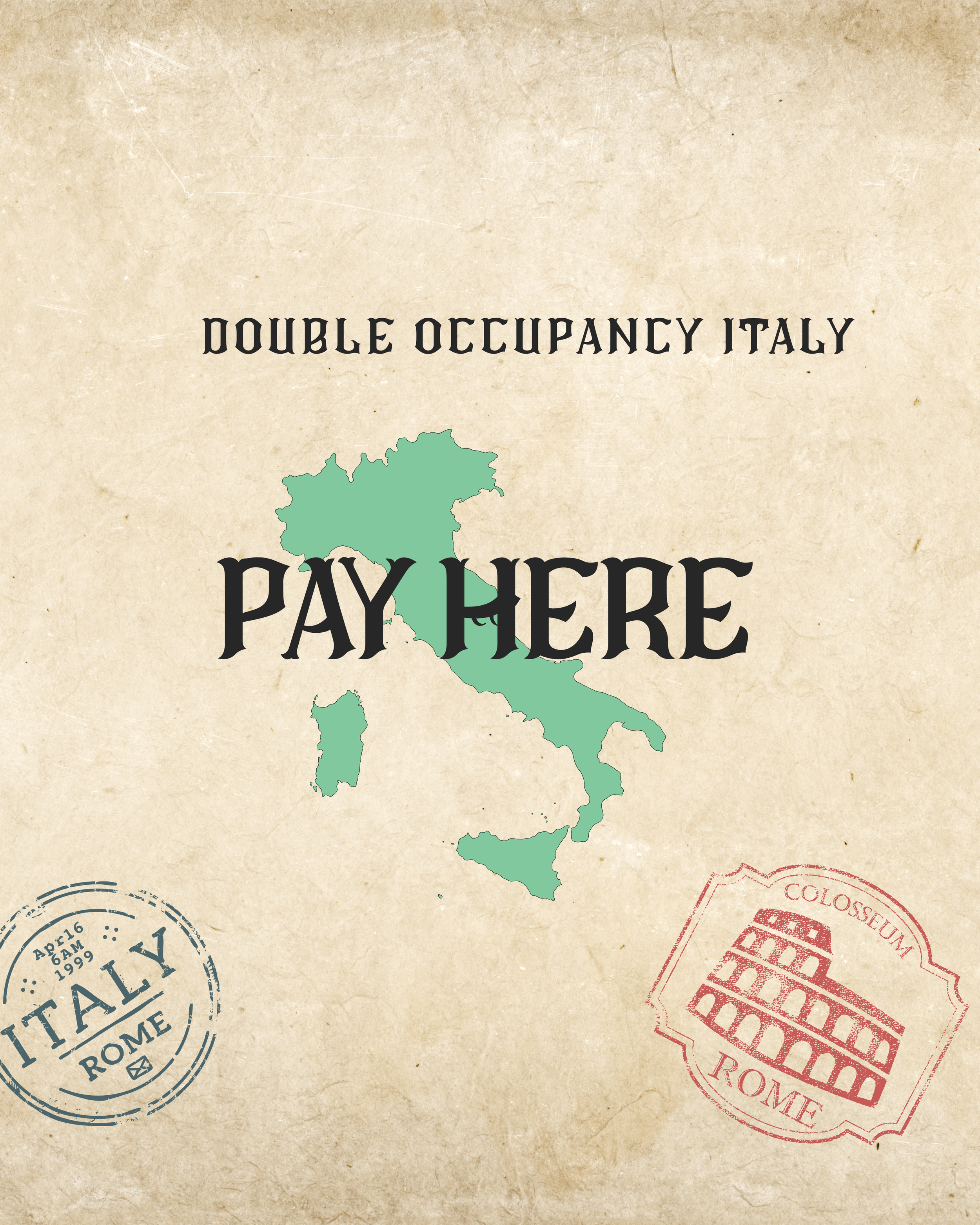 Italy Double Occupancy