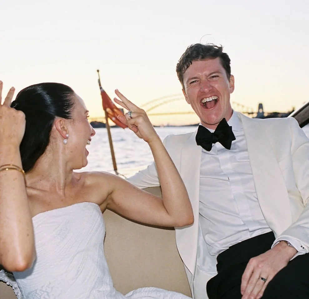 Georgie + Jack &amp; that just married feeling | Hearts racing, smiles they can&rsquo;t hide - Alove over a decade in the making 🤍

Beautifully captured by @zacmrak
