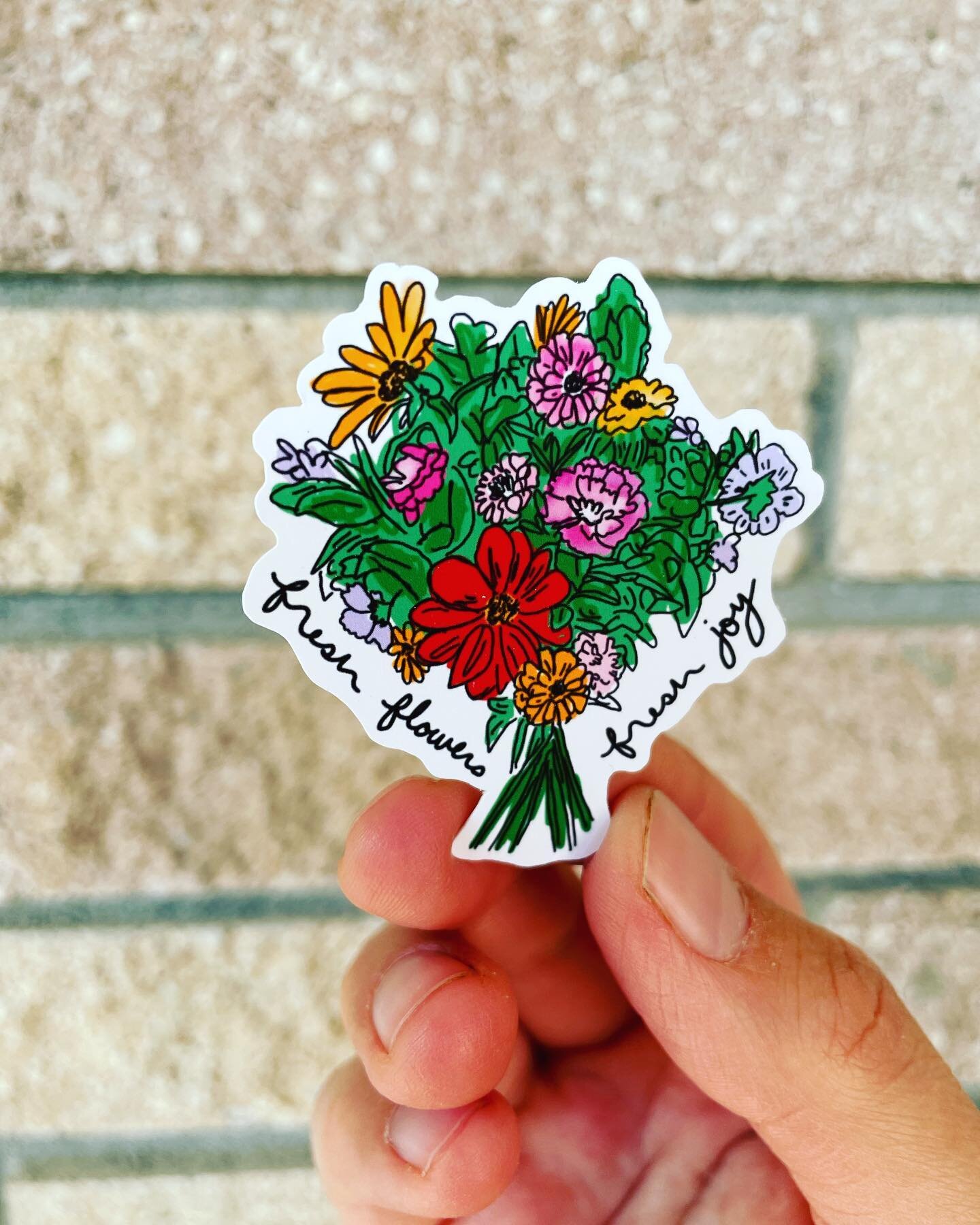 &bull; fresh flowers, fresh joy &bull;

New sticker, designed by dearheart @thislittlecolby.art! Hits the website tomorrow!

You can also find it in person at the @homflats28west + @cityofwyomingmi Summer Market on Friday, August 19! (Details below.)