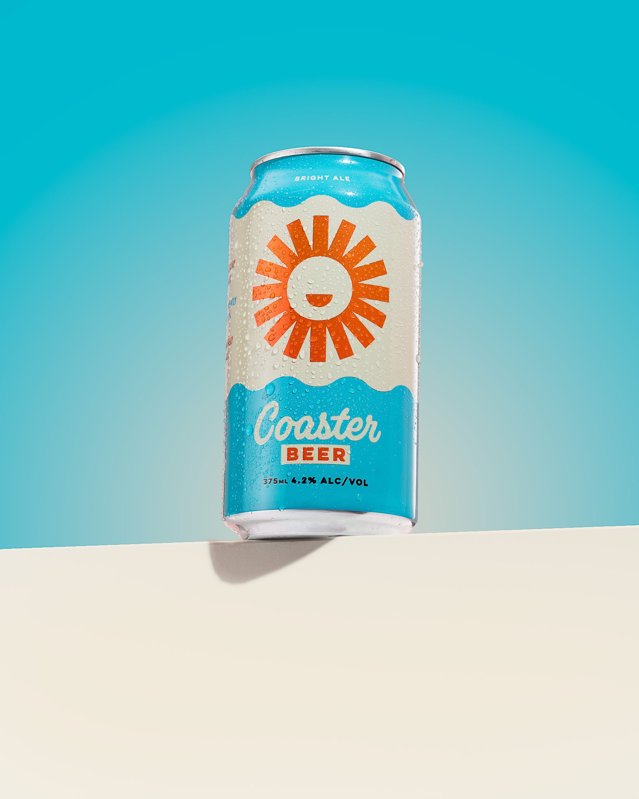Beer can product photography