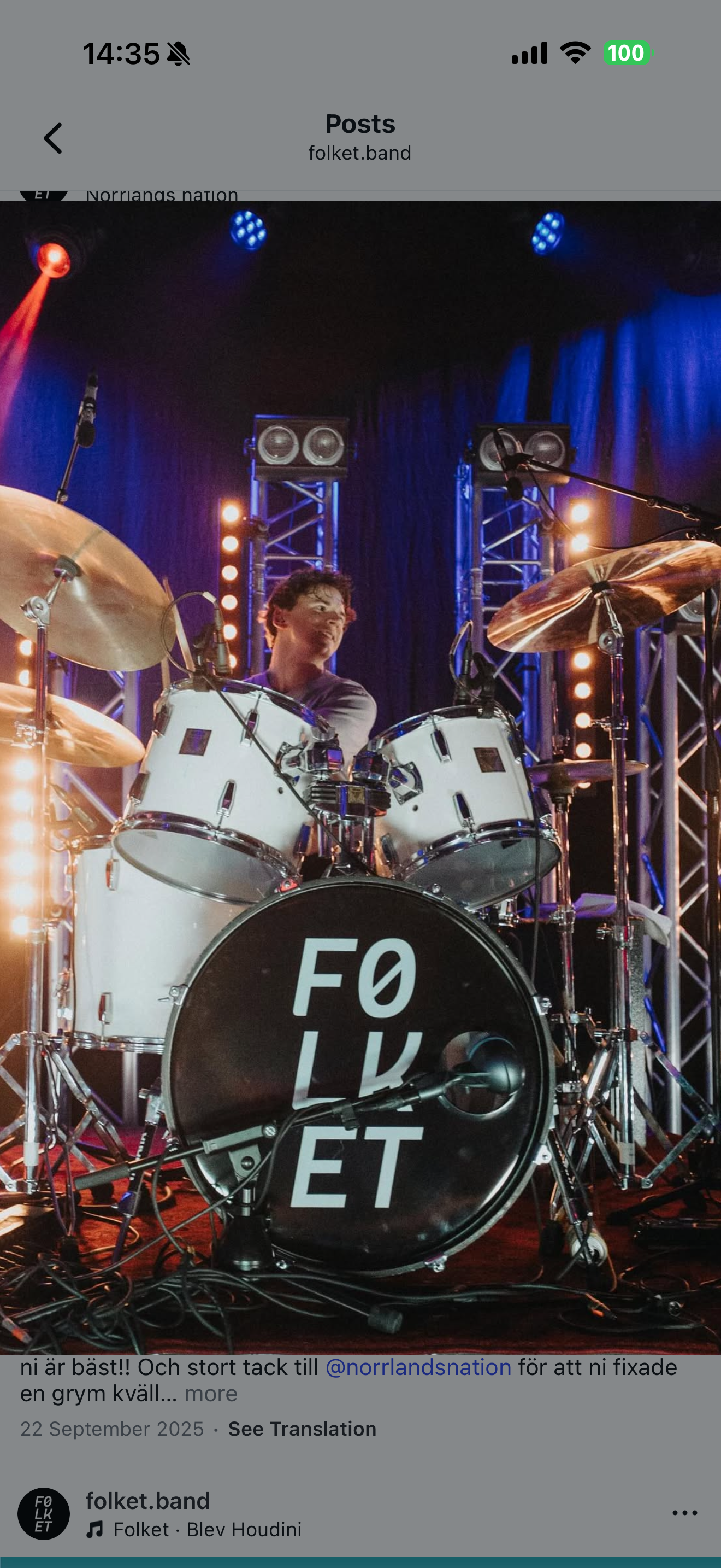 Olympique Open Air: FOLKET