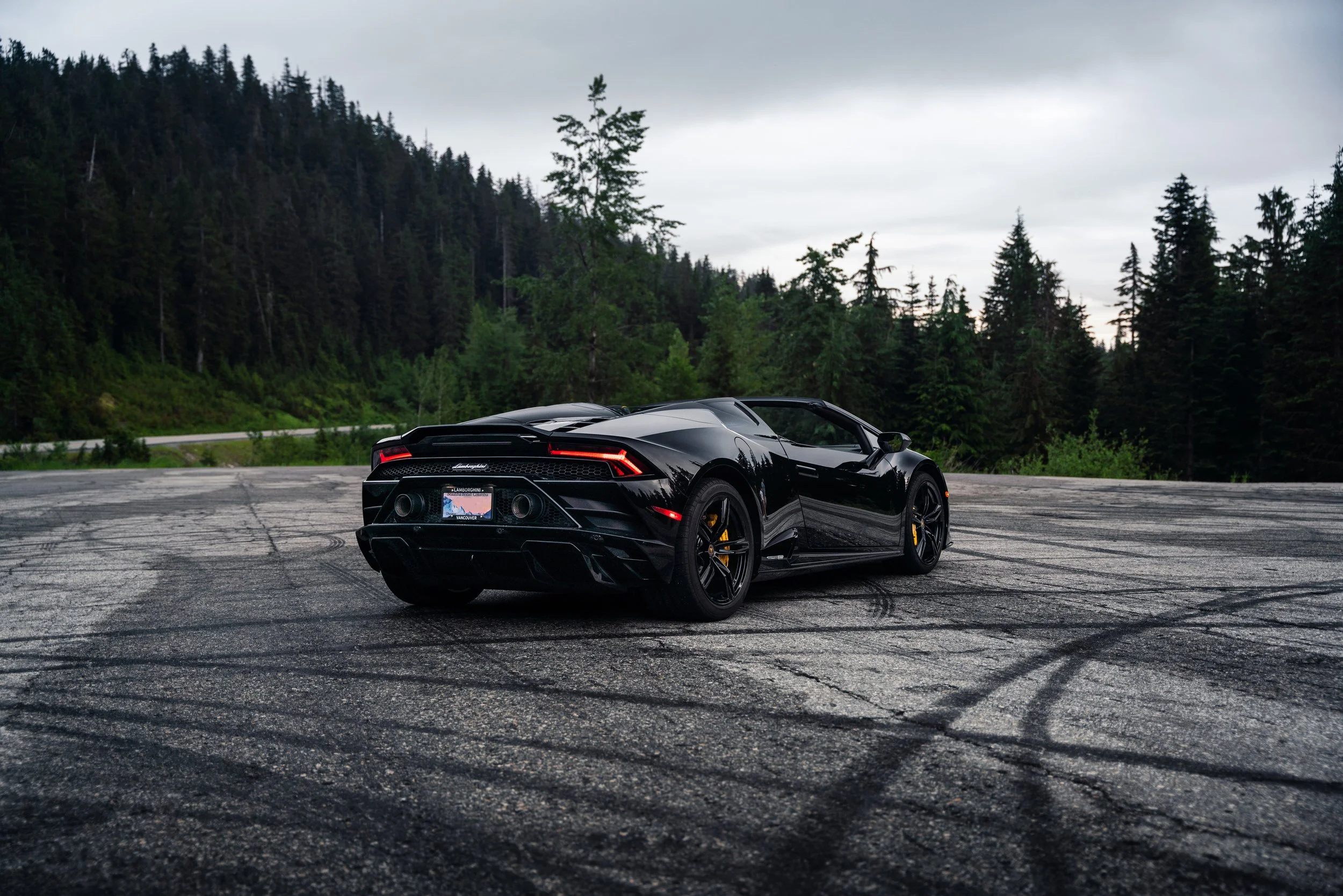 Huracan Exotic Supercar Rental in Vancouver, Canada — ZEROSA LUXURY CAR RENTAL