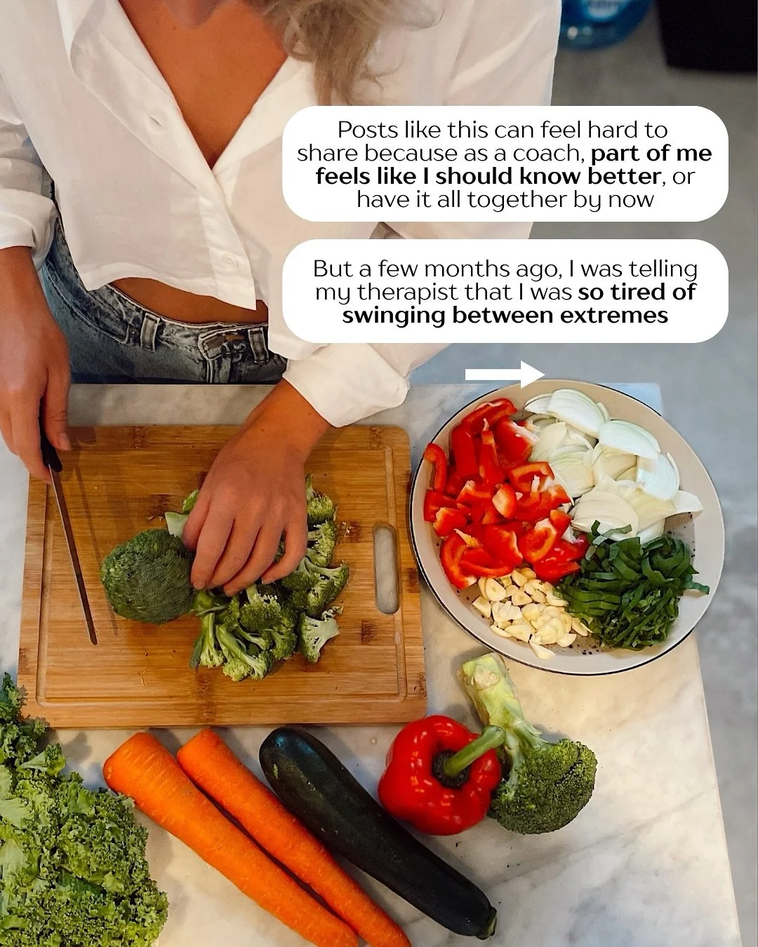 I share this because it&rsquo;s a pattern I see in so many women I work with&hellip;

The belief that progress has to come from pushing harder.

Learning to slow down isn&rsquo;t easy when &ldquo;hustle&rdquo; has been the only speed you know.

&amp;