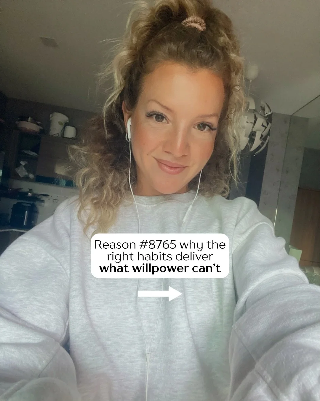 She didn&rsquo;t wake up one day suddenly a more &ldquo;disciplined&rdquo; person.

She changed the inputs.

💡 The &ldquo;secret&rdquo; was the boring, not-so-sexy foundations that actually move the needle:

🥩 Real meals with 30&ndash;40g protein s