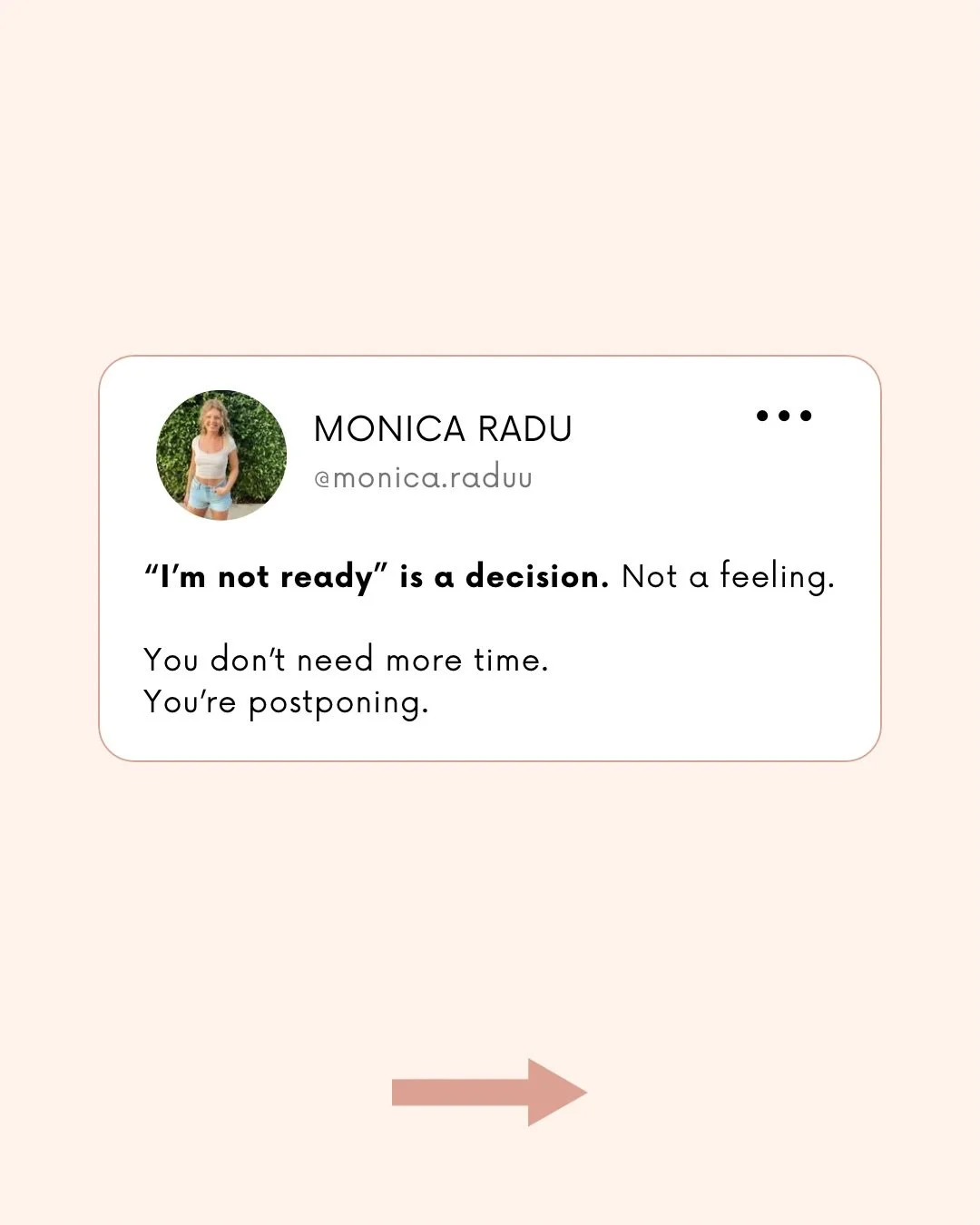 💡 10 ideas for where you can start (pick ONE):

1. Start your day with a glass of water + lemon + a small pinch of sea salt

2. Get outside for 3&ndash;5 minutes within the first hour of waking

3. Eat 3 meals a day

4. Walk 1,000 more steps per day