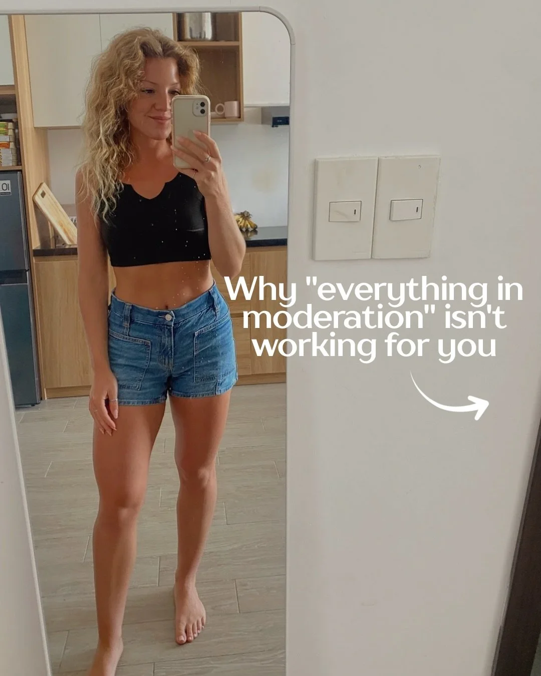 &ldquo;Everything in moderation&rdquo; isn&rsquo;t necessarily wrong.  It just depends what you&rsquo;re working toward.

If you&rsquo;re maintaining where you&rsquo;re at, you&rsquo;ve got more margin. 

Moderation can stay a little loose &amp; thin