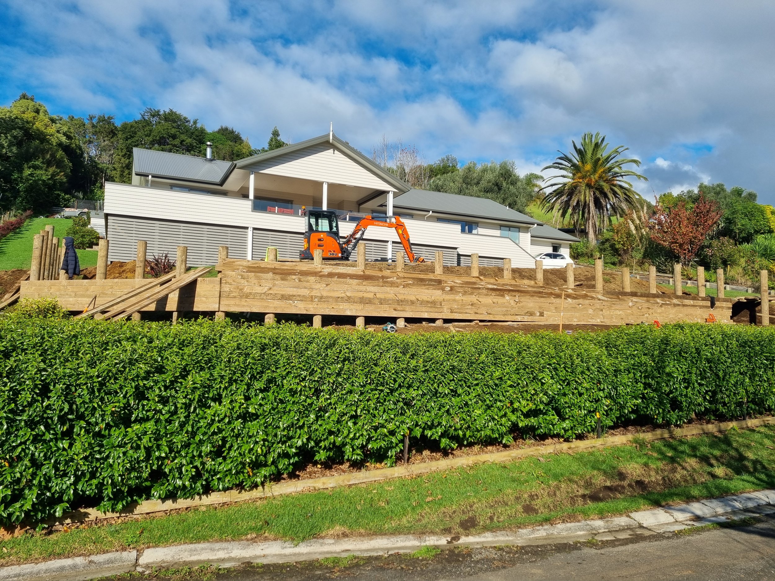 Retaining Wall Waihi Beach
