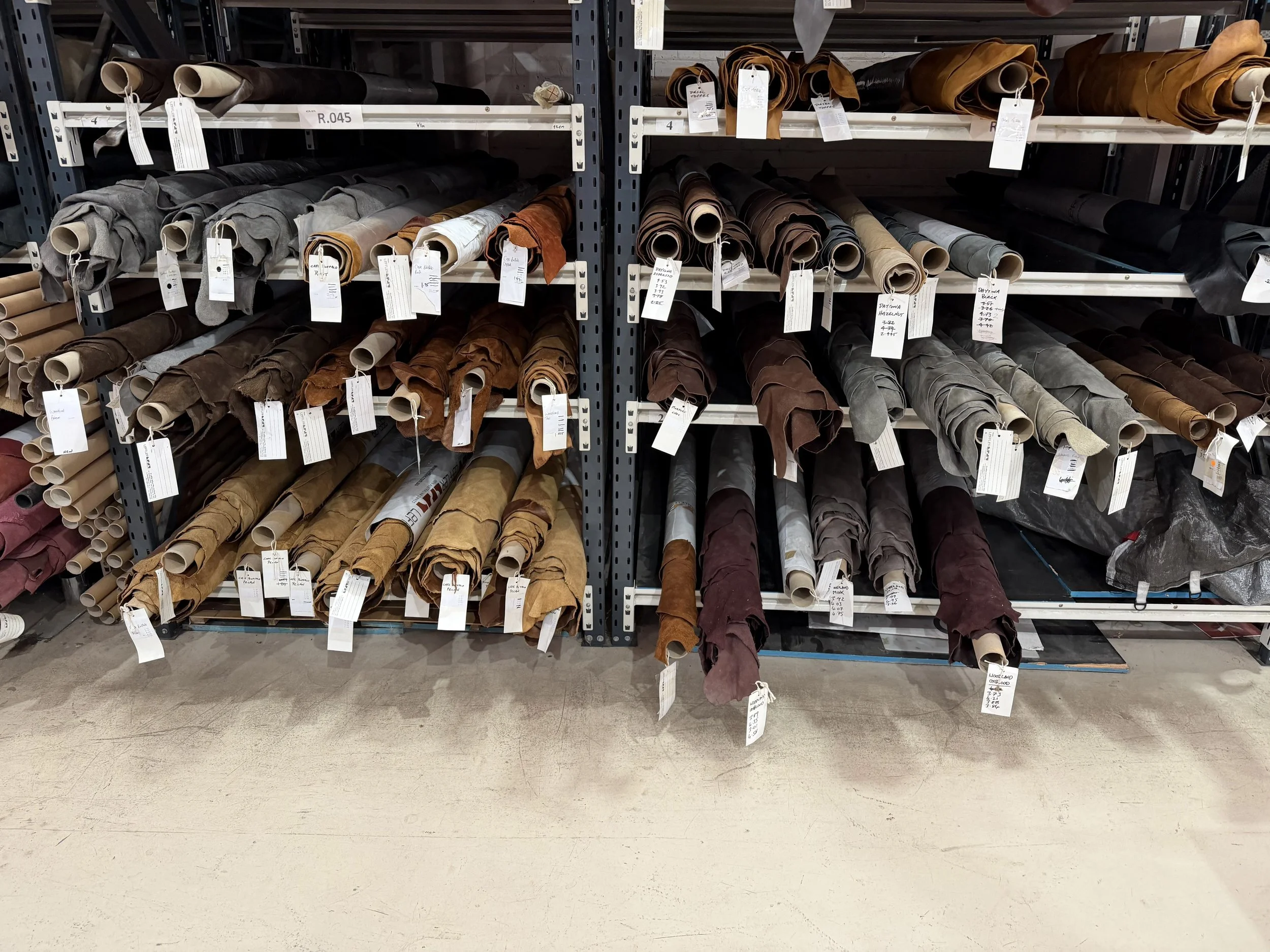 ROLLS OF LEATHER