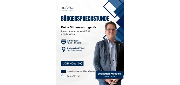 Fragen, Anregungen und Kritik direkt an den Bürgermeister