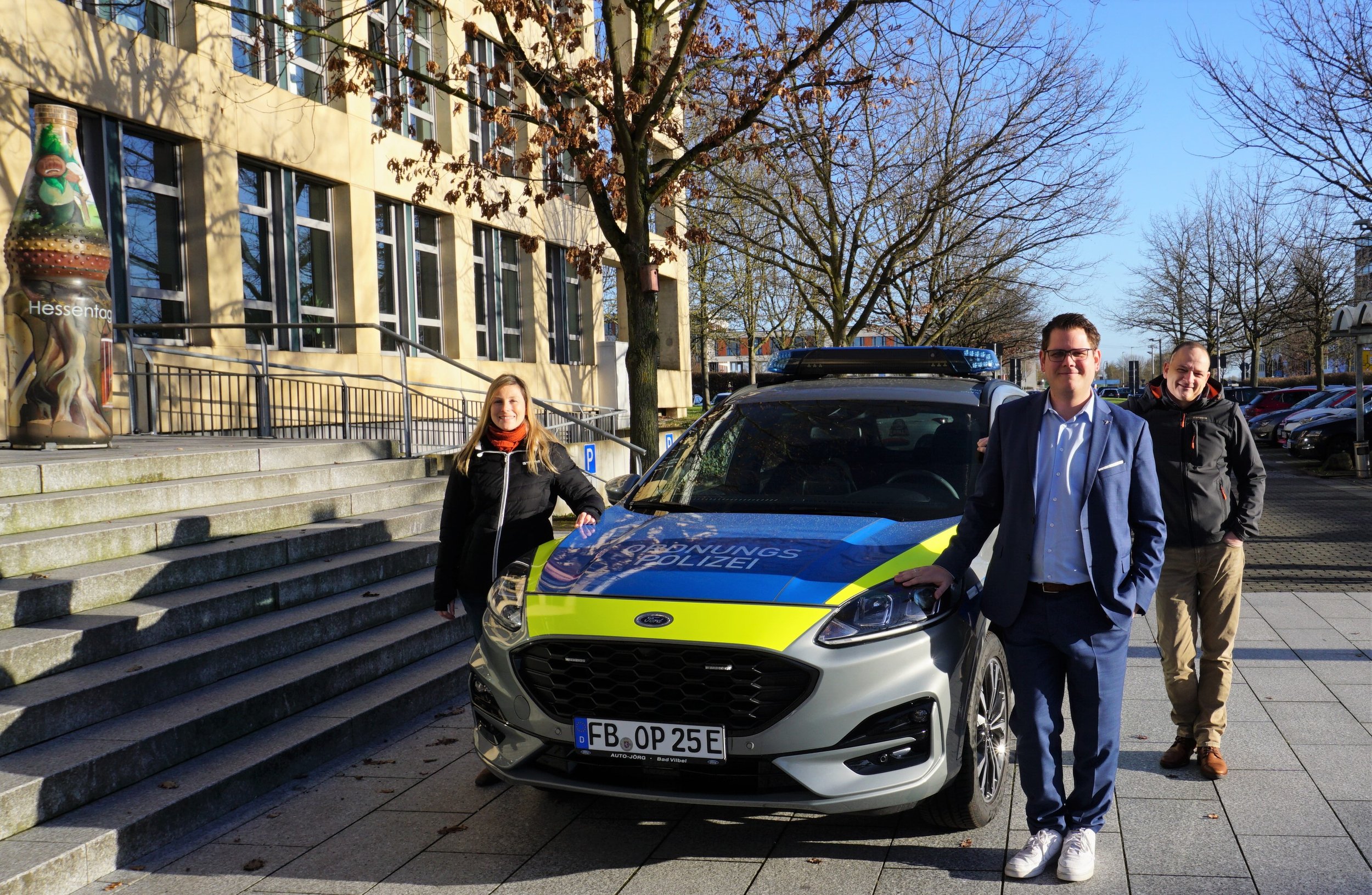 In neuem Gefährt für die Ordnung unterwegs