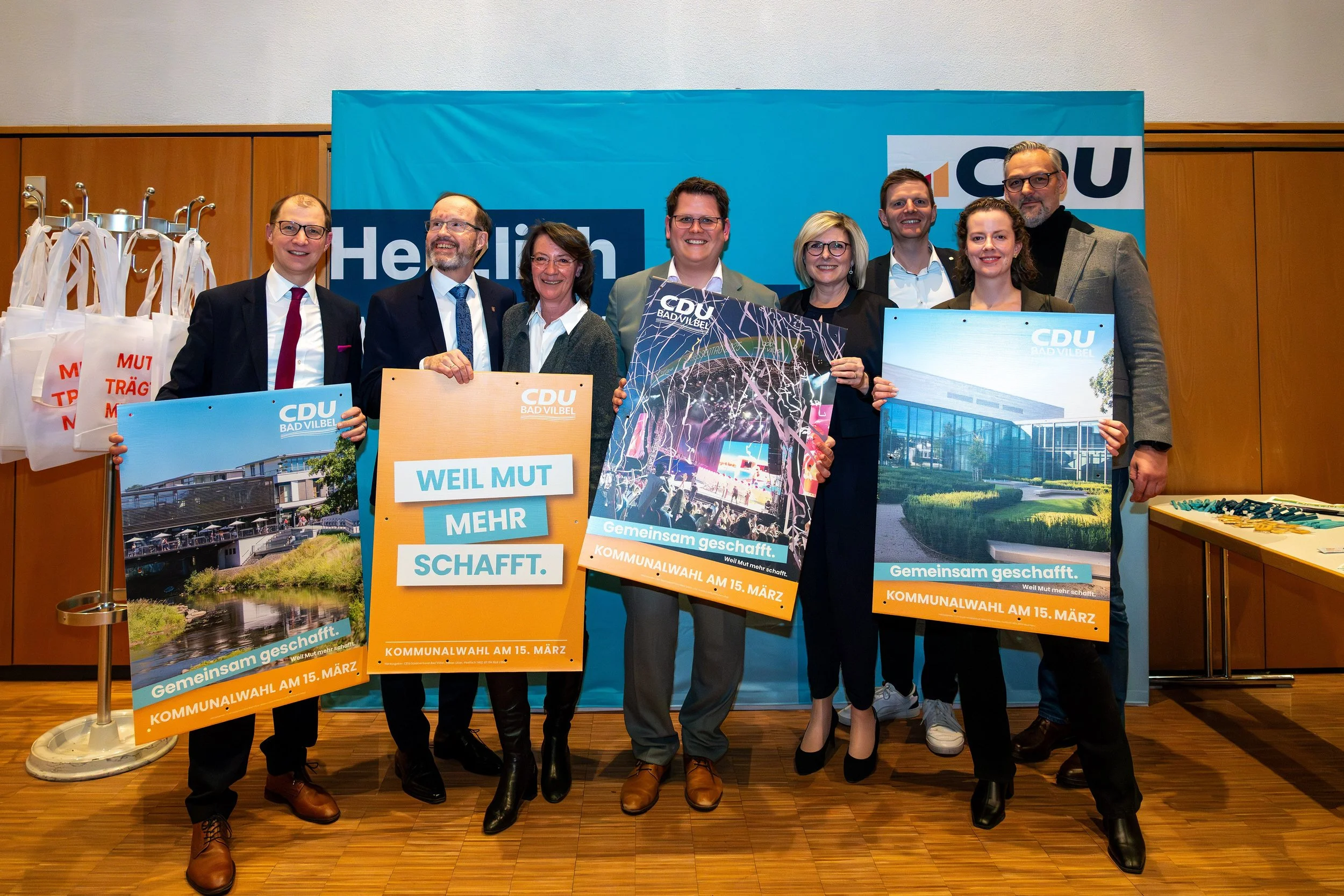 „Weil Mut mehr schafft.“ – CDU Bad Vilbel startet mit Neujahrstreffen in den Kommunalwahlkampf