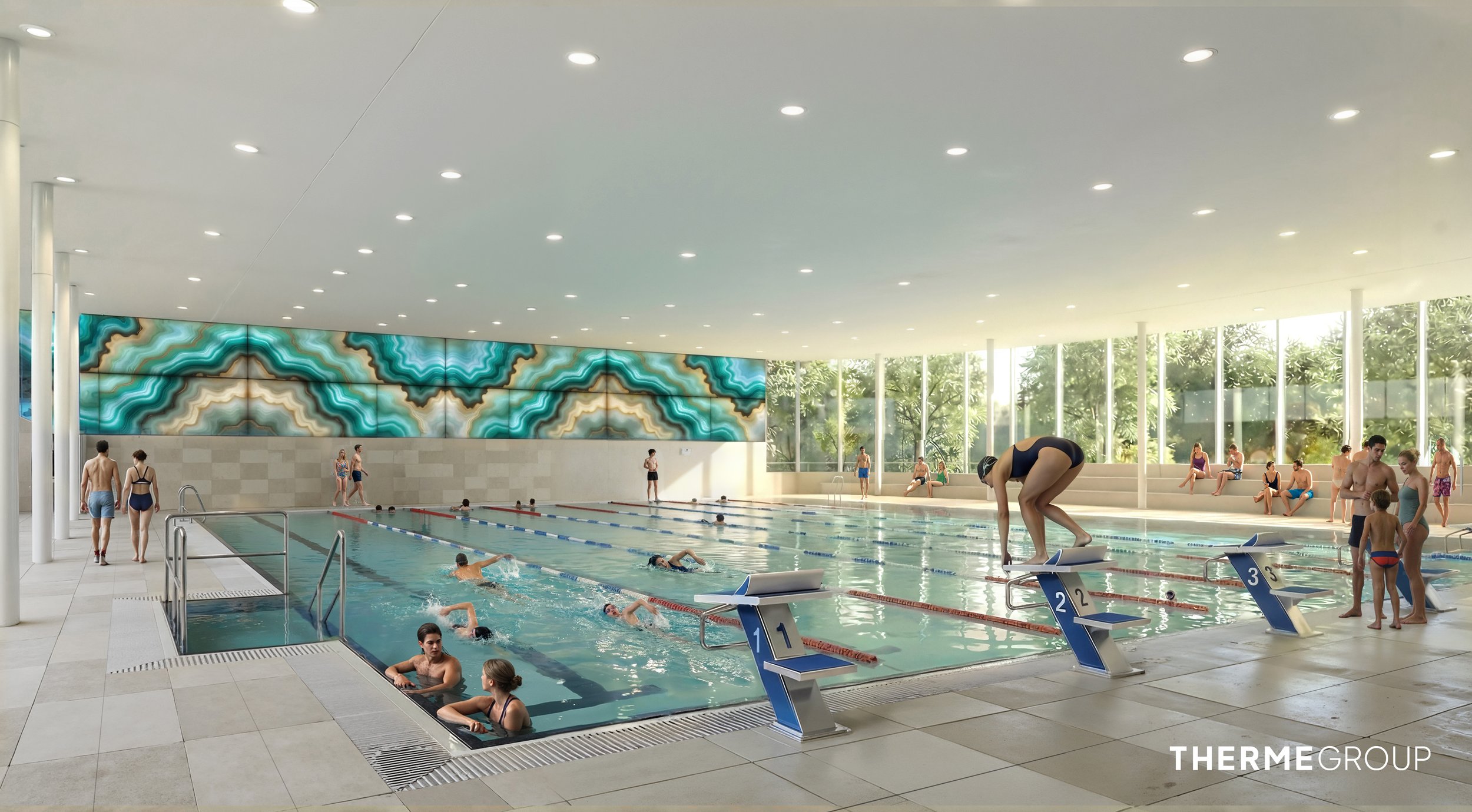 Kommunales Sporthallenbad: Baugenehmigung erteilt