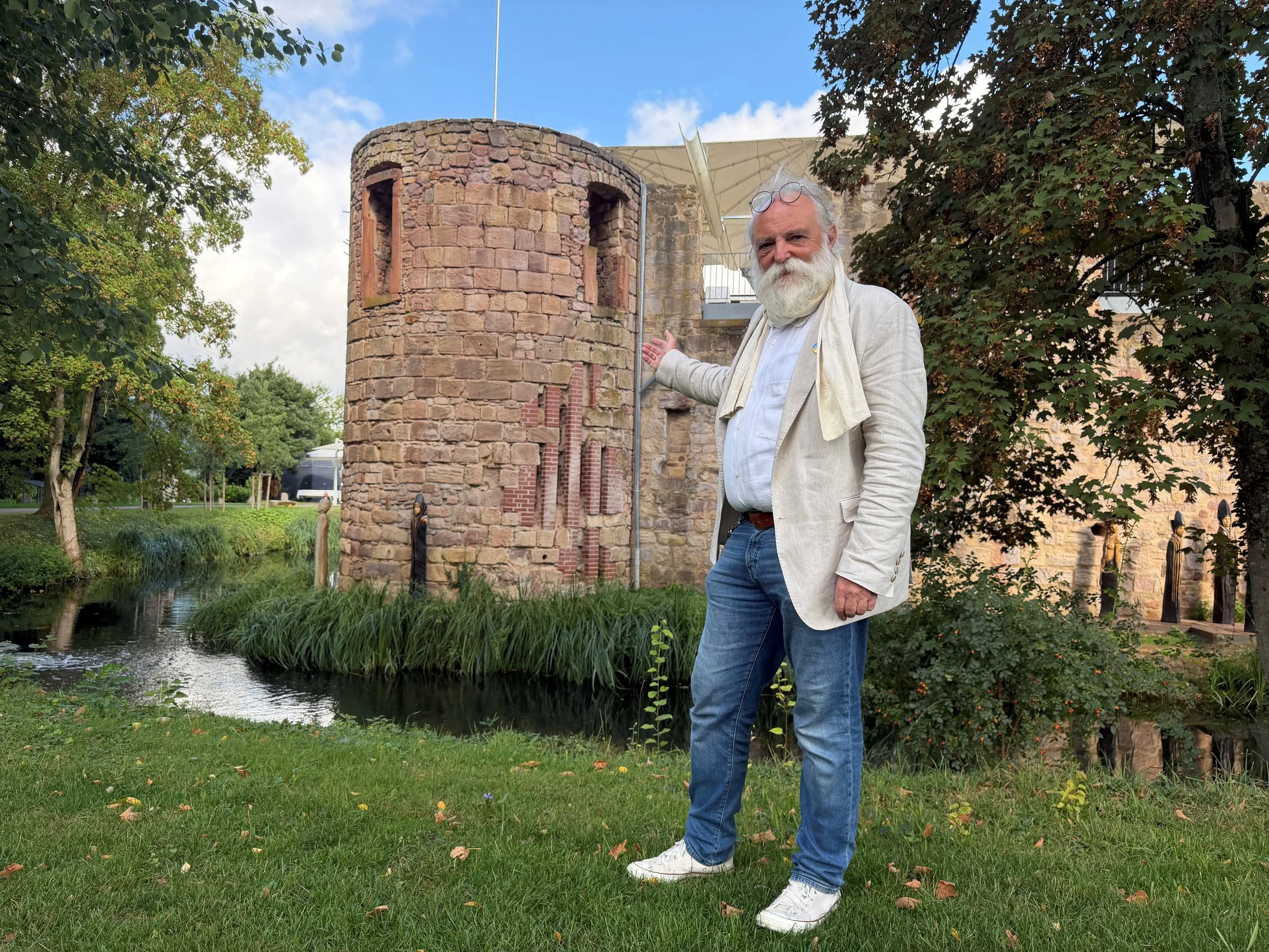 Rundturm der Burg wird denkmalgerecht instandgesetzt