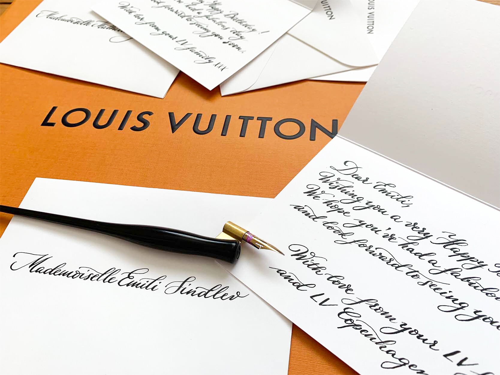Louis Vuitton Birthday Card 