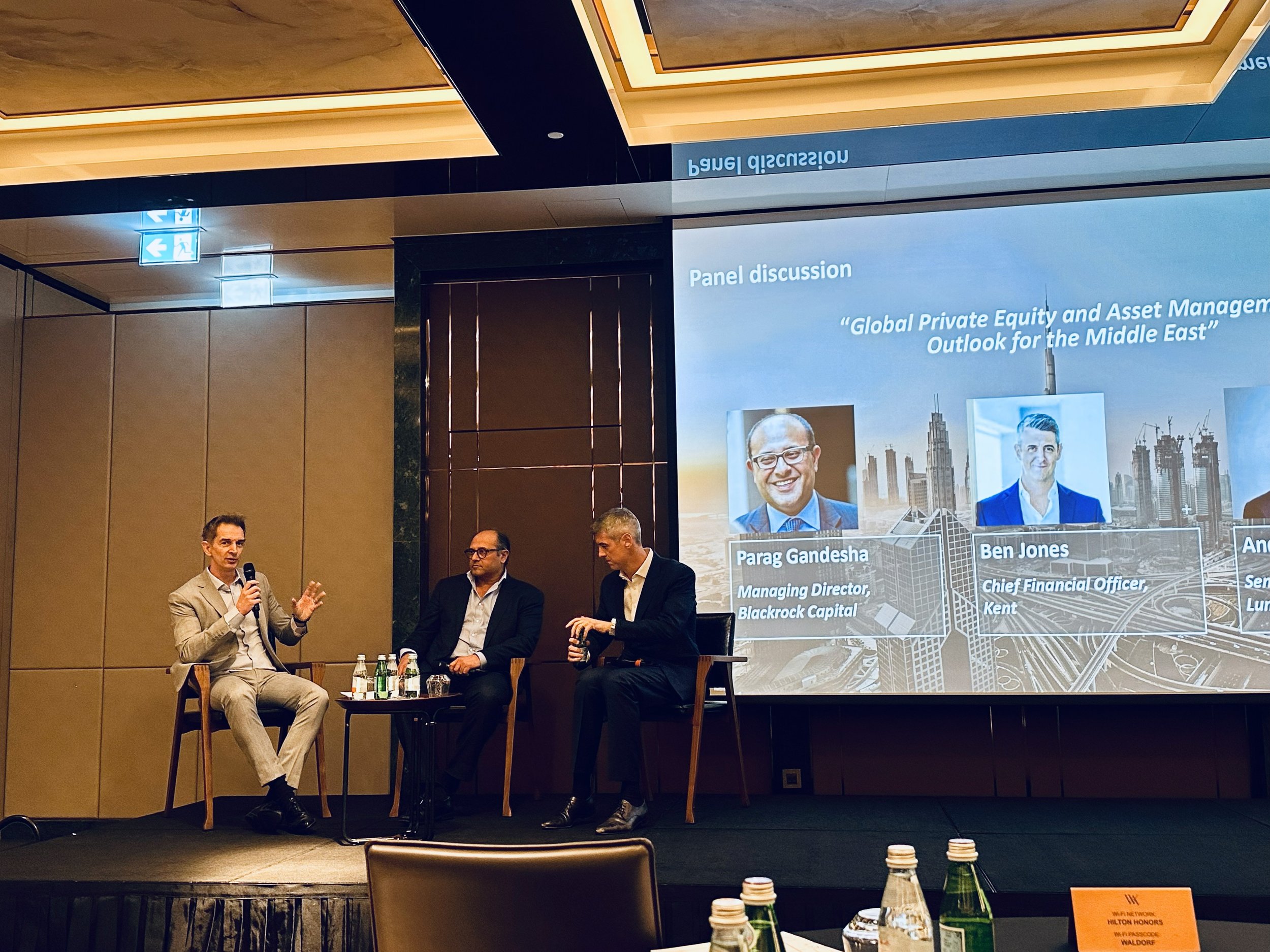 Lumina event at Waldorf Astoria, DIFC, launching Lumina’s 2026 Cross-Border Insights report