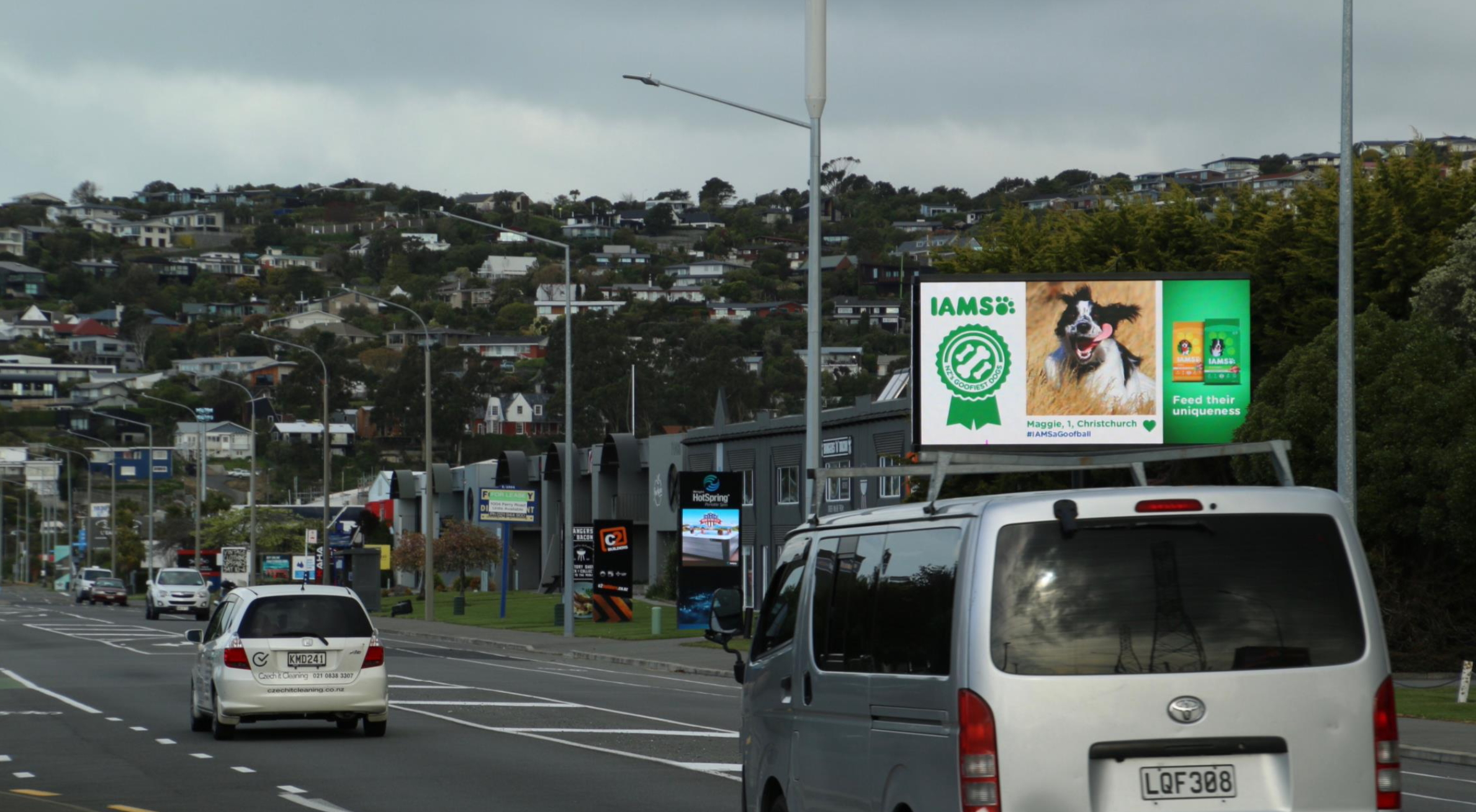 All submissions to the competition we're featured across 6 key cities in New Zealand (Queenstown, Christchurch, Hamilton, Auckland, Tauranga, Wellington) ensuring pet parents everywhere heard about the competition.