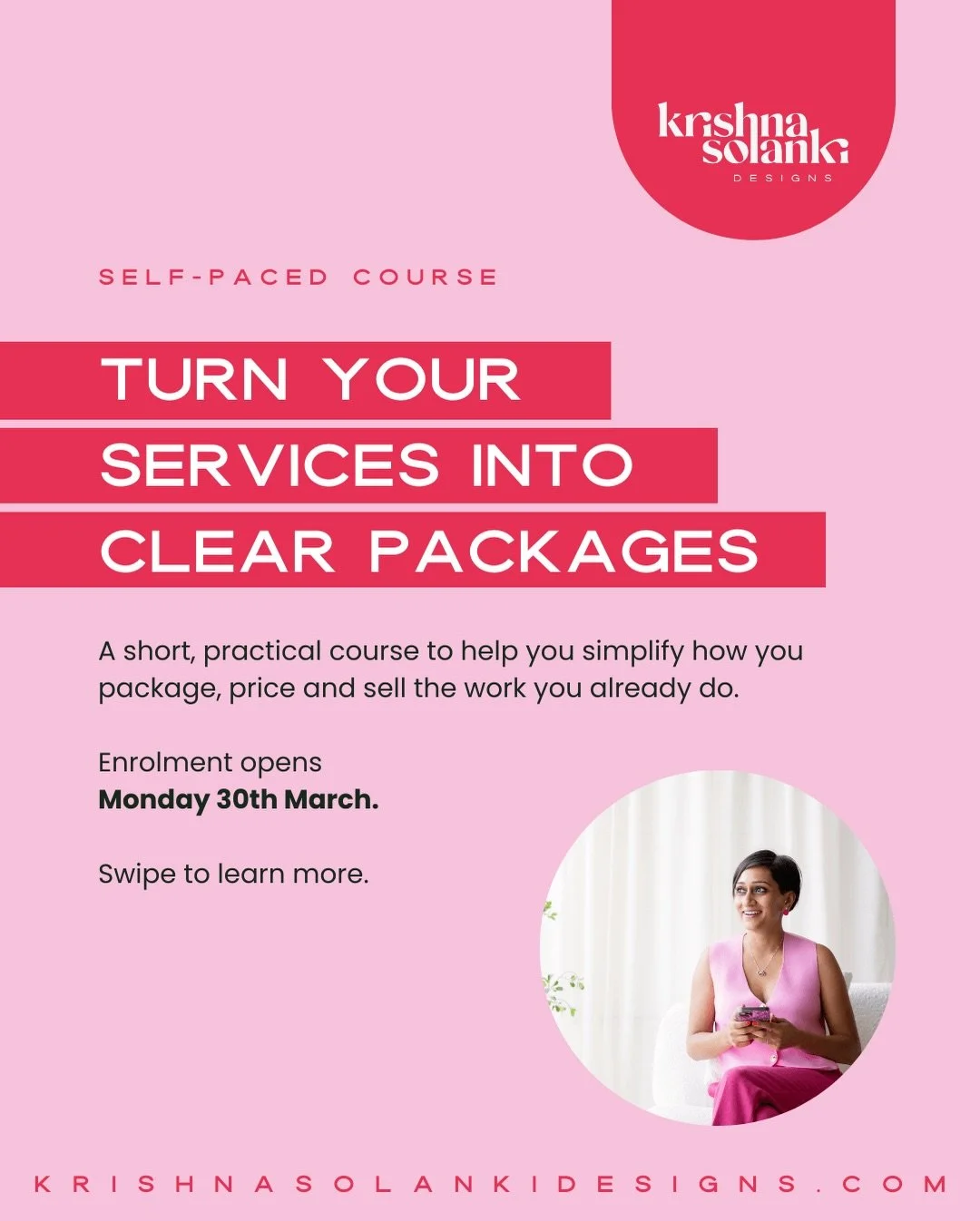 🔈 PSA for @squarespace designers and service-based business owners&hellip;

I&rsquo;ve been quietly building something new. 👀

🤩 Turn your services into clear packages - a short, self-paced, practical course designed to help Squarespace designers 