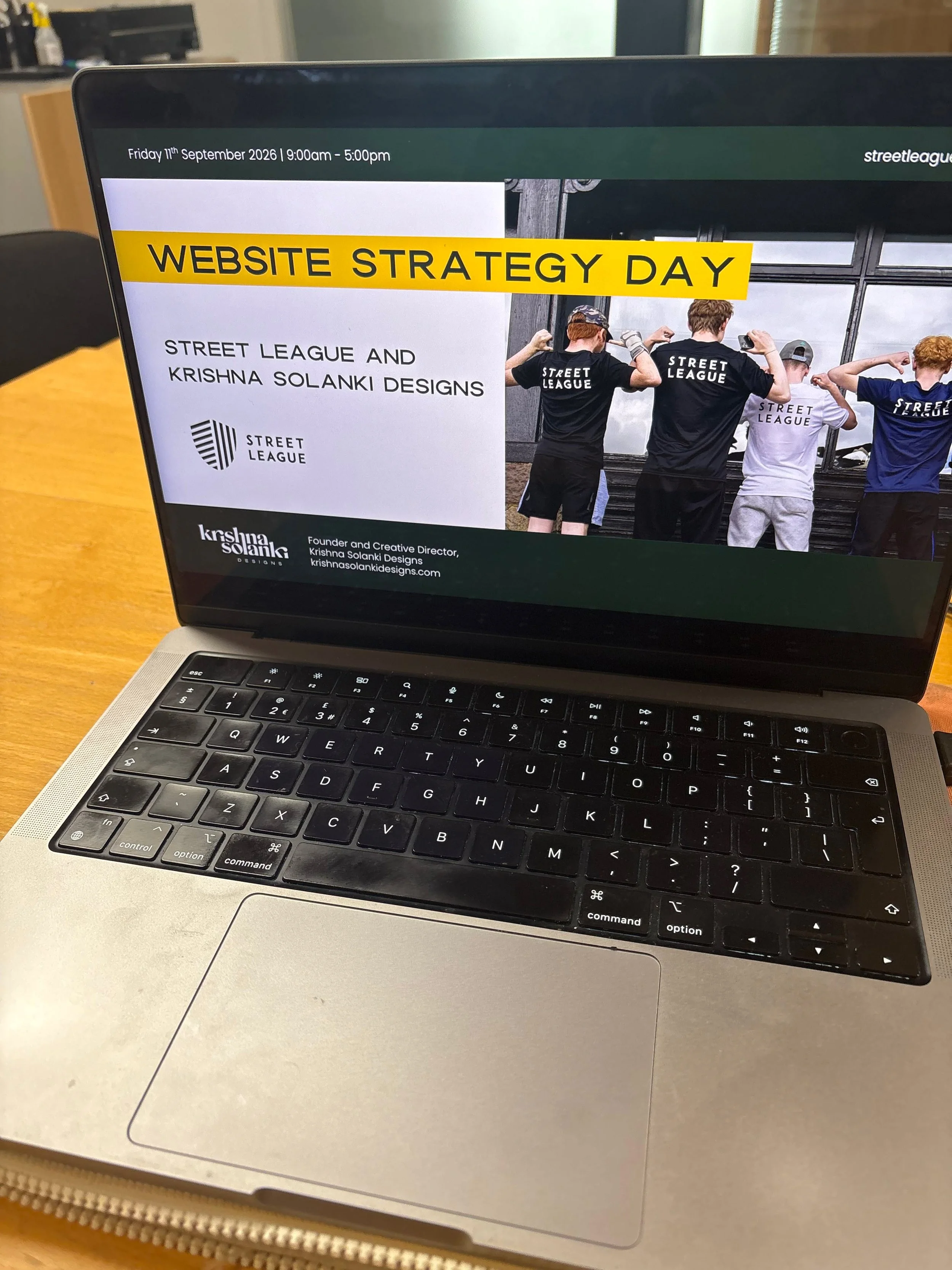 What a website strategy day this was!

Last Friday I spent the day with the team at Street League - a Glasgow charity that uses sport to help young people from disadvantaged backgrounds move into employment, education and training - running a full We