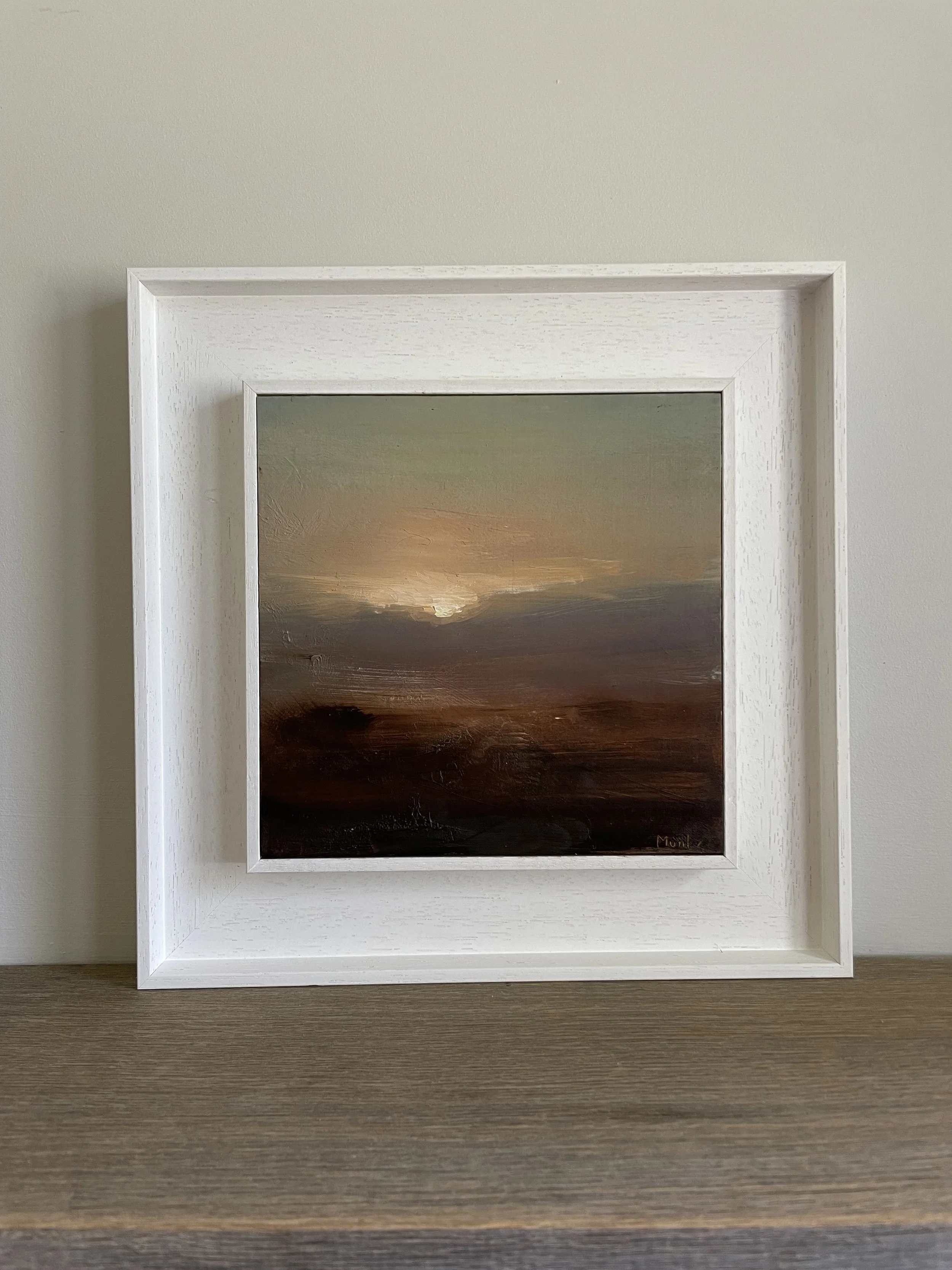 LAST OF THE SUN - an Original Oil Painting on Wood