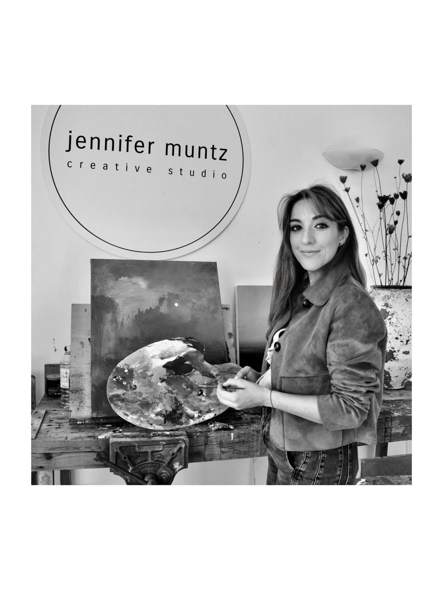 A studio portrait, photo taken by a family friend 💫