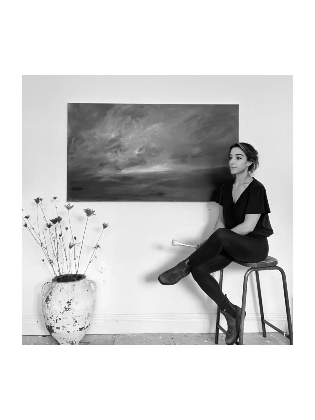 As a girl I was always encouraged to be creative, from a tiny baby I was put on the farmhouse floor with paints by my grandmother, a farmer and keen artist. 

Encouraged by my mum Karen to follow my dreams of studying art at college and University an