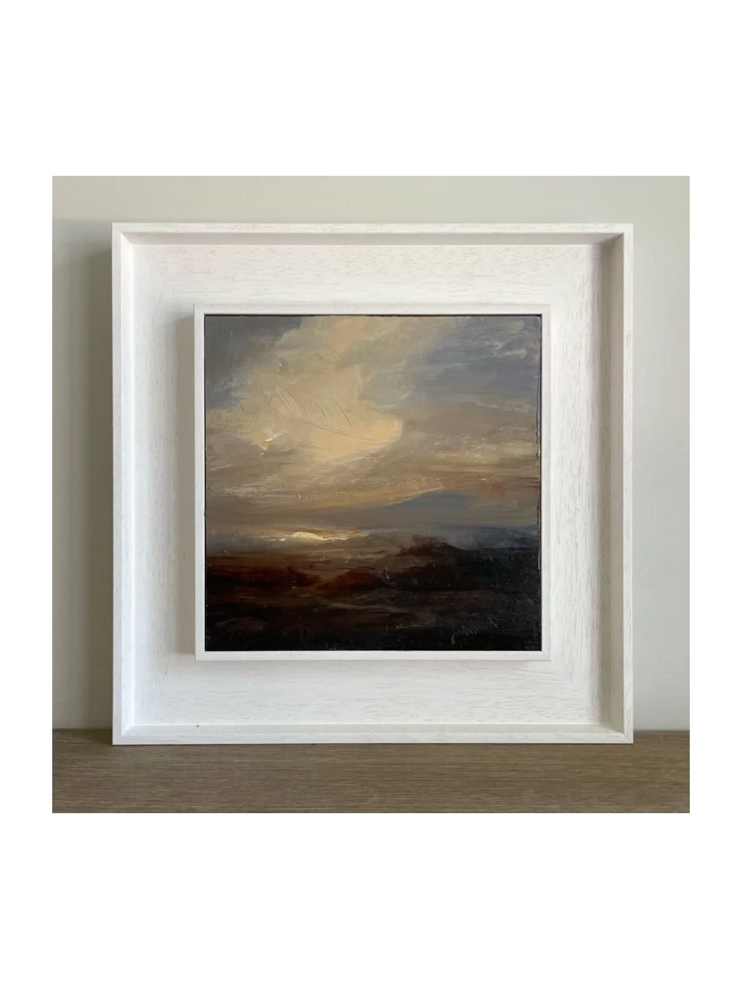 Inspired by Constable, a little painting with endless views and a subtle glow ✨

Available to purchase on my website on the 25th June. Time to be announced