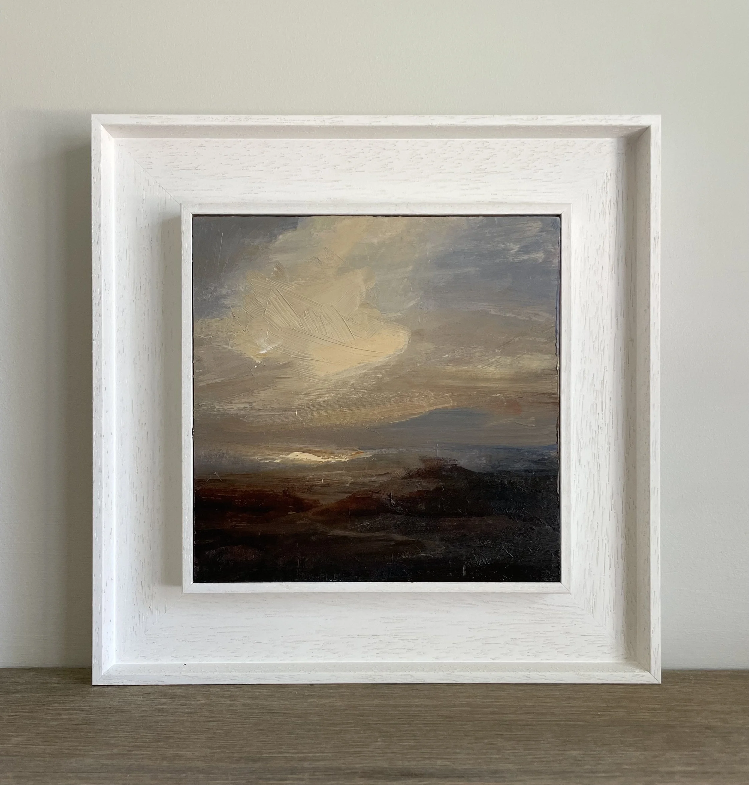 EVENING GLOW - An Original Oil Painting on Birch Wood