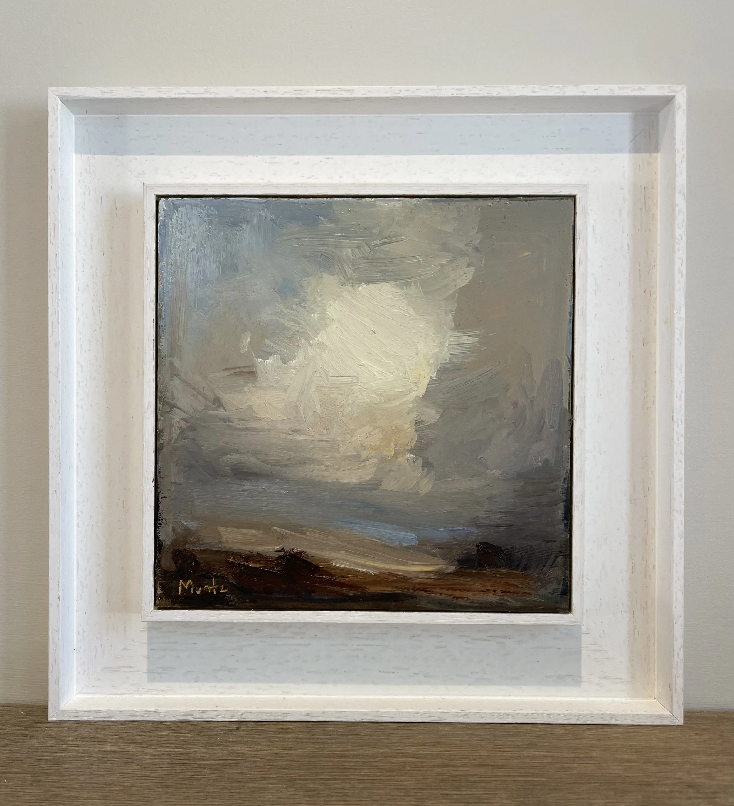 SUMMER BREEZE - an Original Oil Painting on Birch Wood