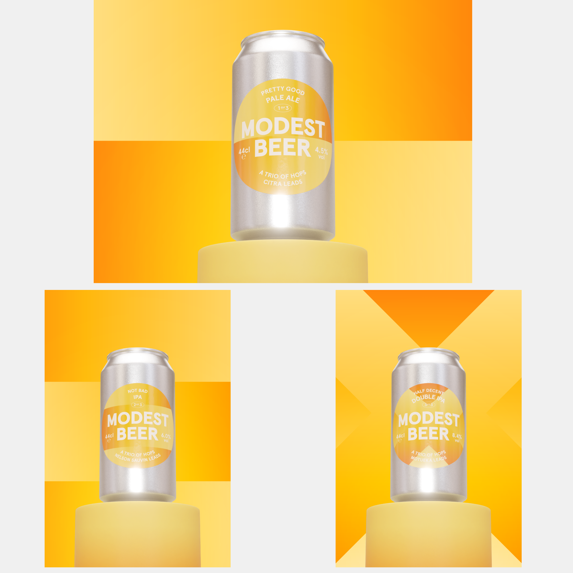 Trio of Hops 6 Pack (7.5% discount)