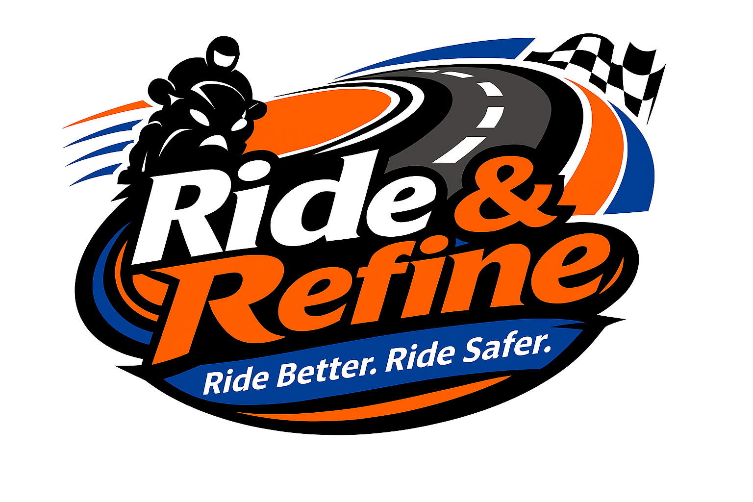 Ride and Refine Logo