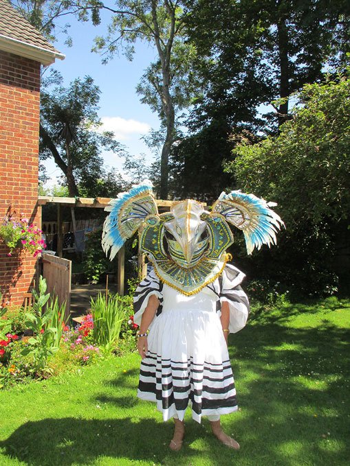 Rio costume. Photograph belonging to Jo Treagus.