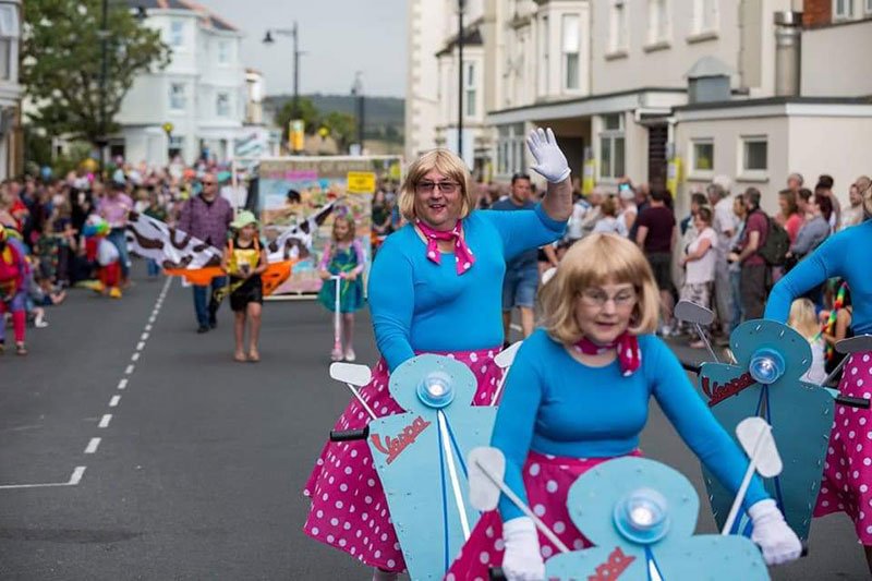 Wight Strollers scooters 2019 Sandown. Photograph belonging to Rob Jones.