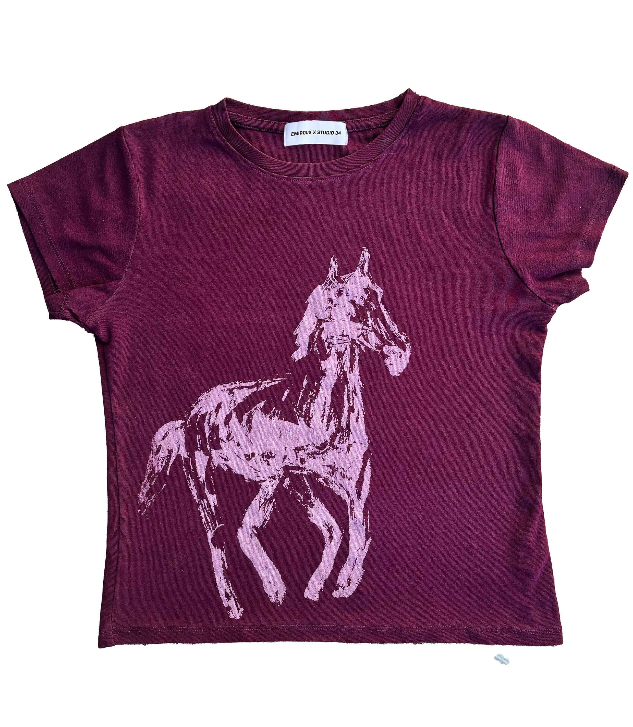 HORSE TEE PURPLE