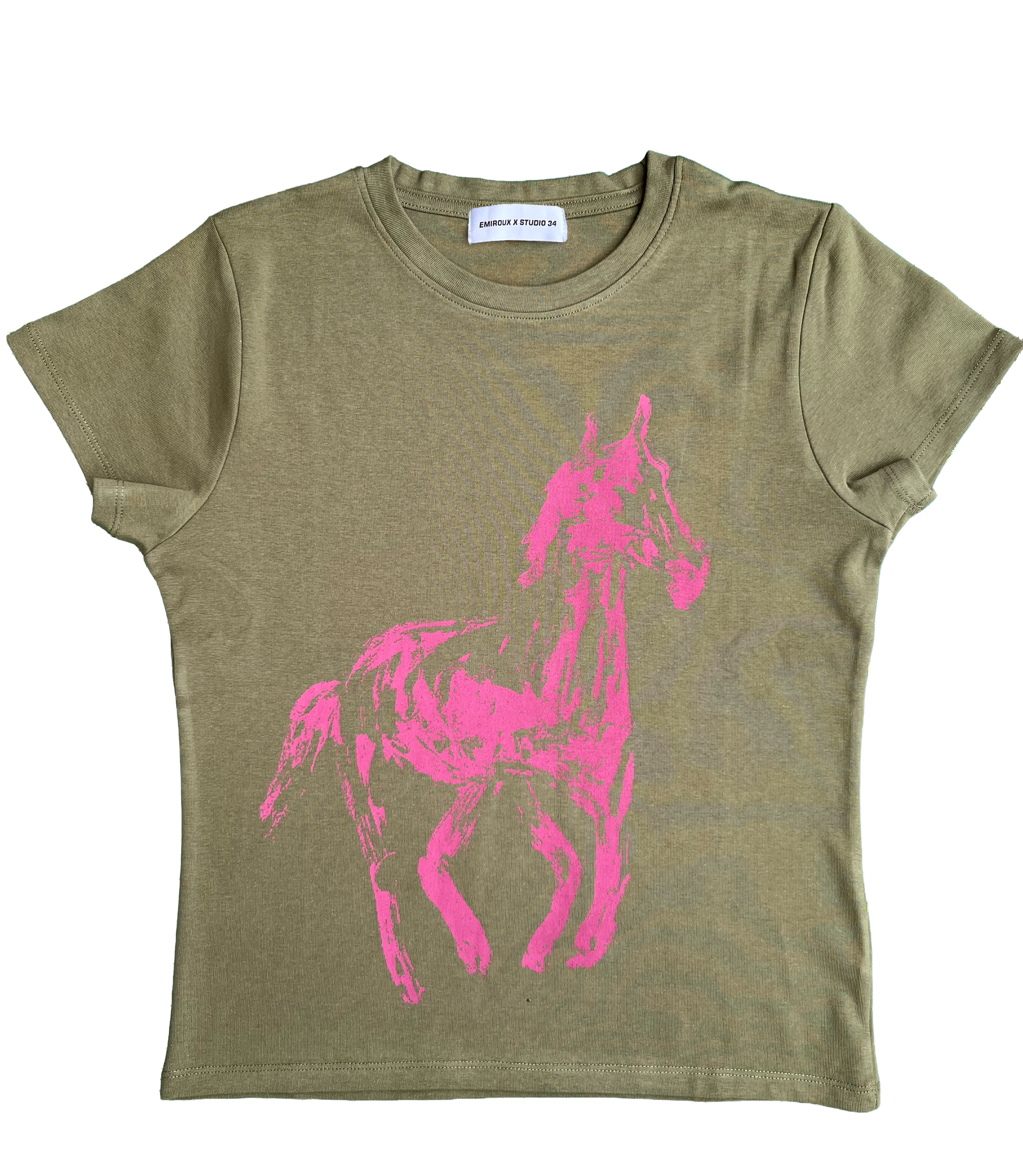 HORSE TEE GREEN