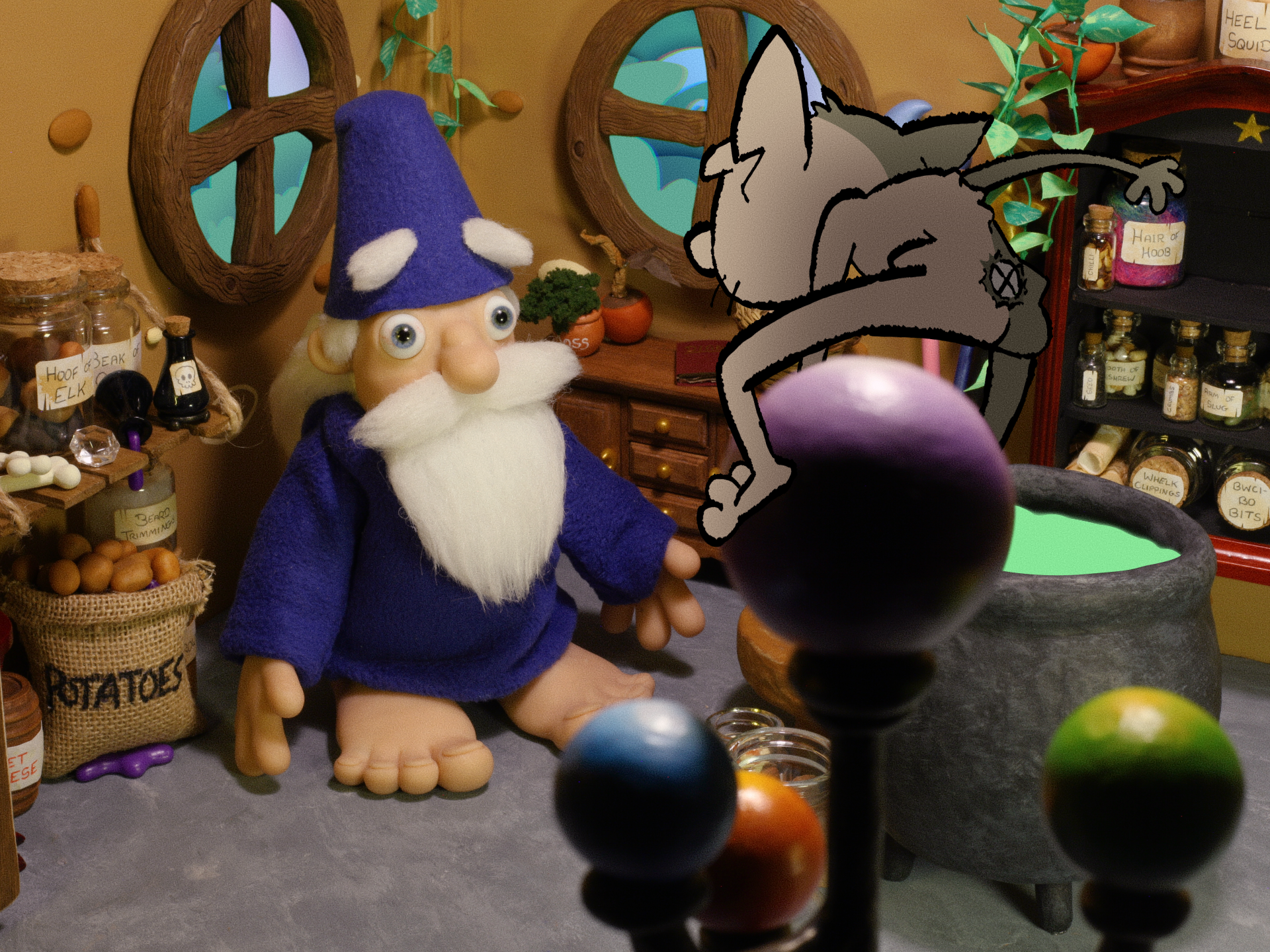 Wizard meets cat.png