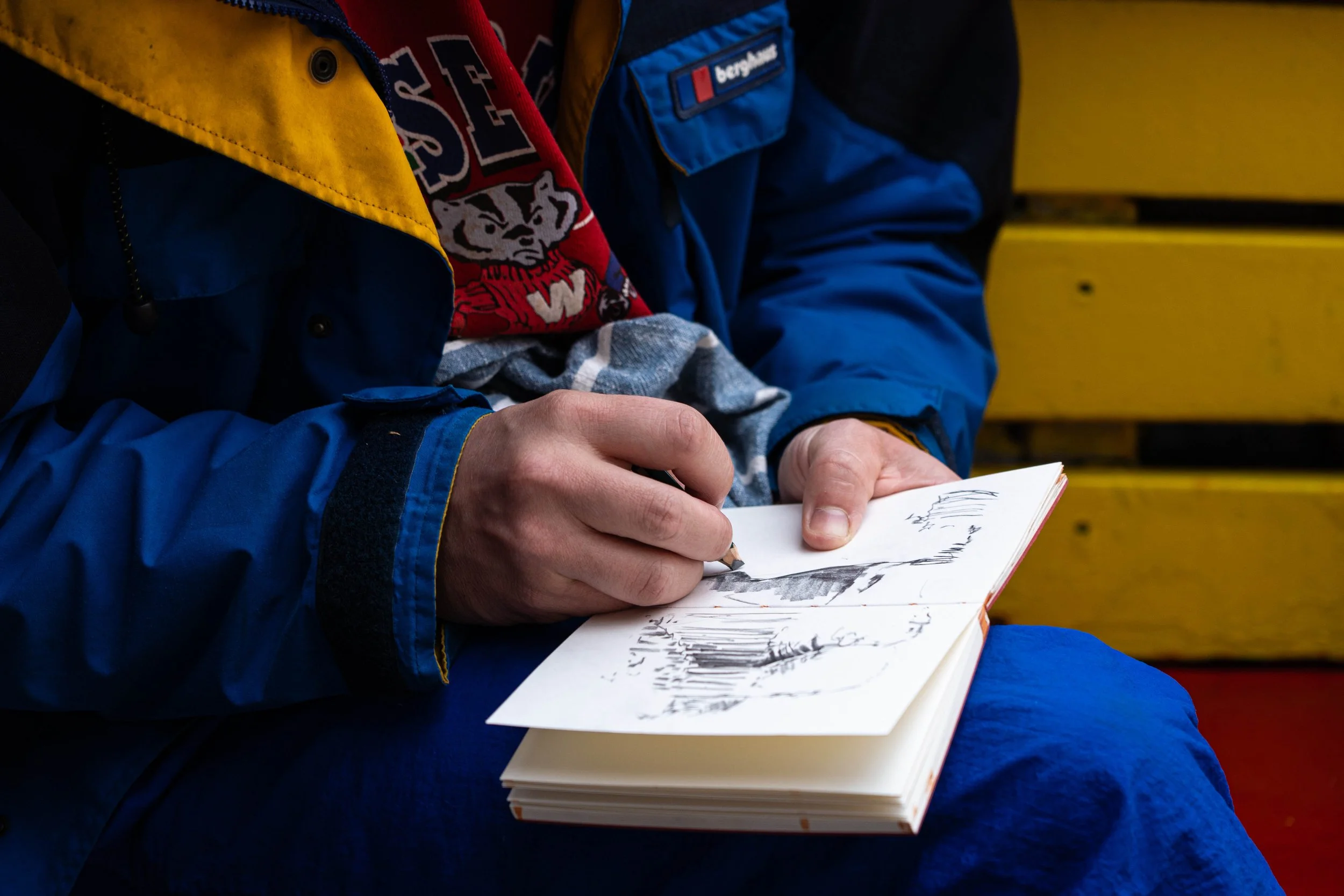 A Mark in Time - Drawing workshop with Calum Wallis