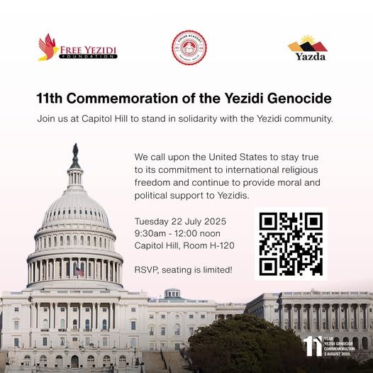 Commemorating 11 Years Since the Yazidi Genocide