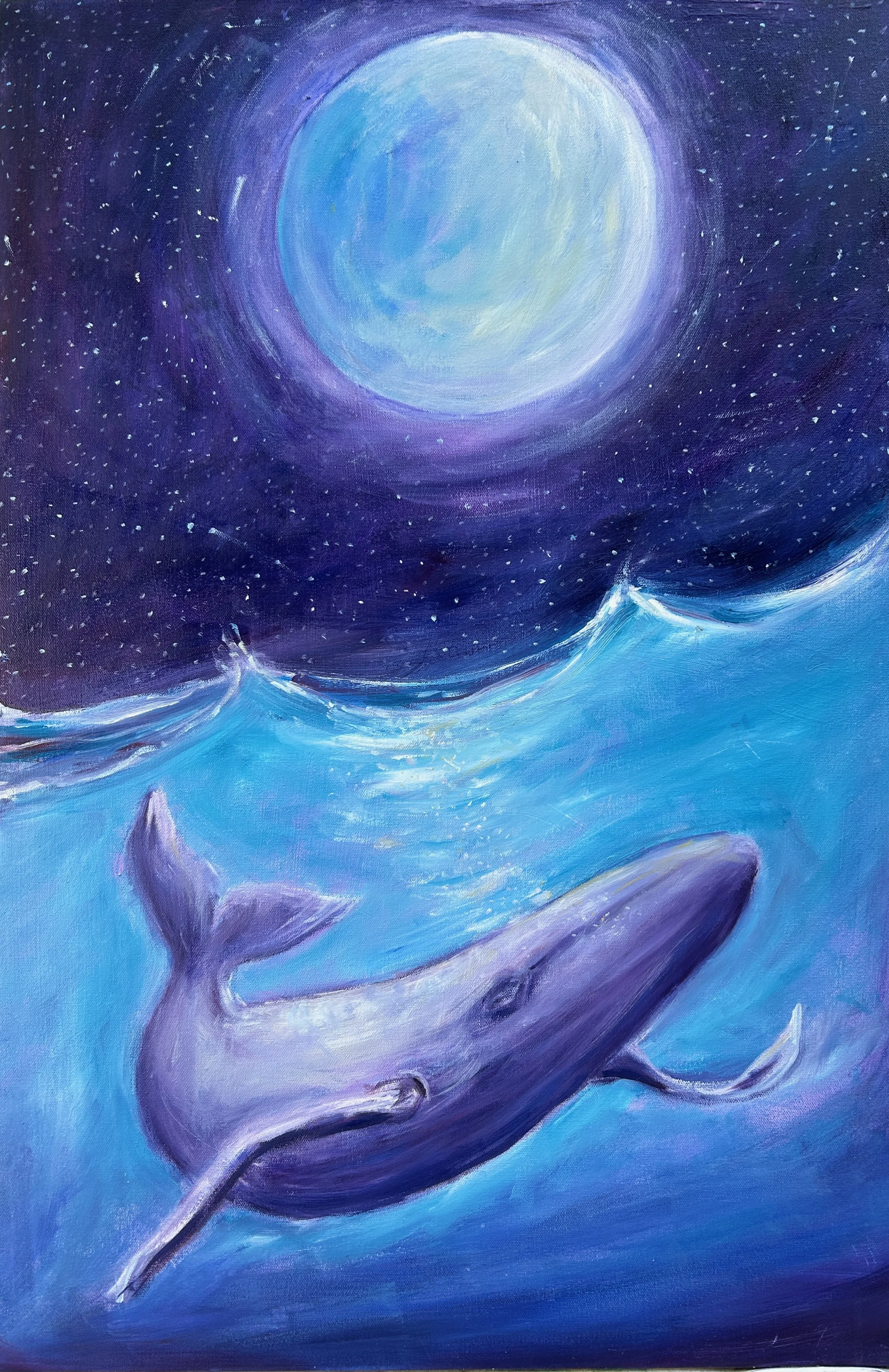 Once in a Blue Moon -  SOLD