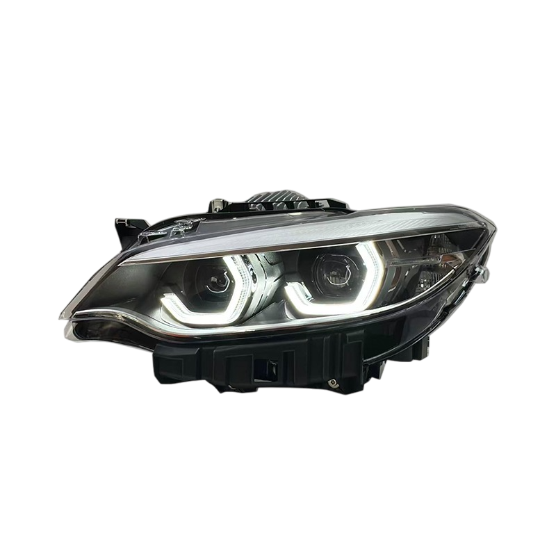 BMW 2 Series & M2 Ikon Style LCI LED White Yellow DRL Headlights Upgrade (F22 F23 F87)