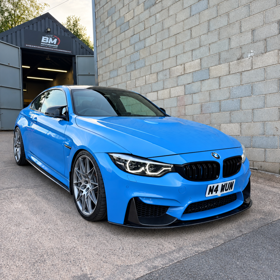 BMW MP Style Genuine Carbon Fibre Splitter Kit (F82 F83 M4 Incl Competition)