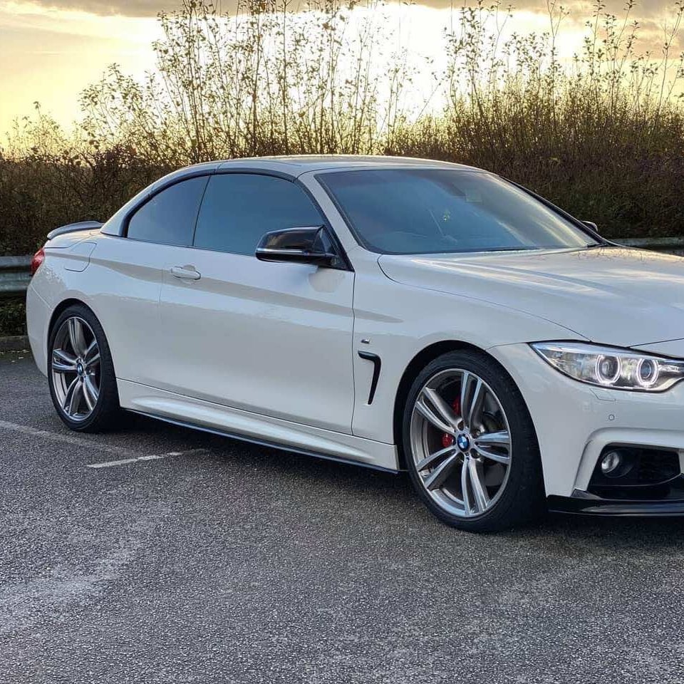 2014-2020 BMW 4 Series F32 F33 F36 M Sport Extension Side Skirts Glos 2014-2020 BMW 4 Series F32 F33 F36 M Sport Extension Side Skirts Glos