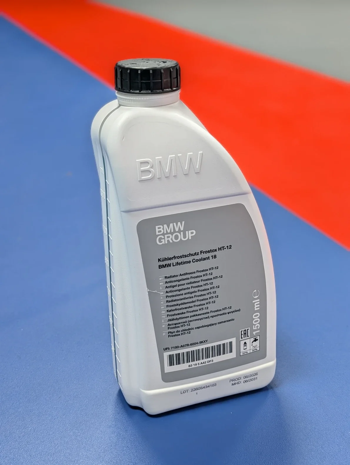 Genuine BMW/MINI Frostox HT-12 Green Coolant (Antifreeze) Concentrate 1.5L