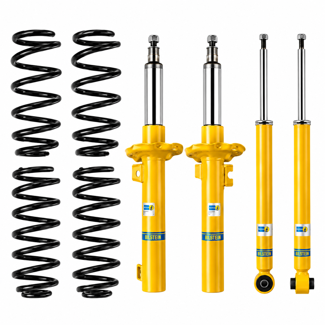 Bilstein B12 - BMW F20 F21 F22 F30 F32 xDrive Performance Shock Absorber Damper & Eibach Lowering Spring Kit (Inc. M135i, M235i, M140i, M240i, 340i, 440i)