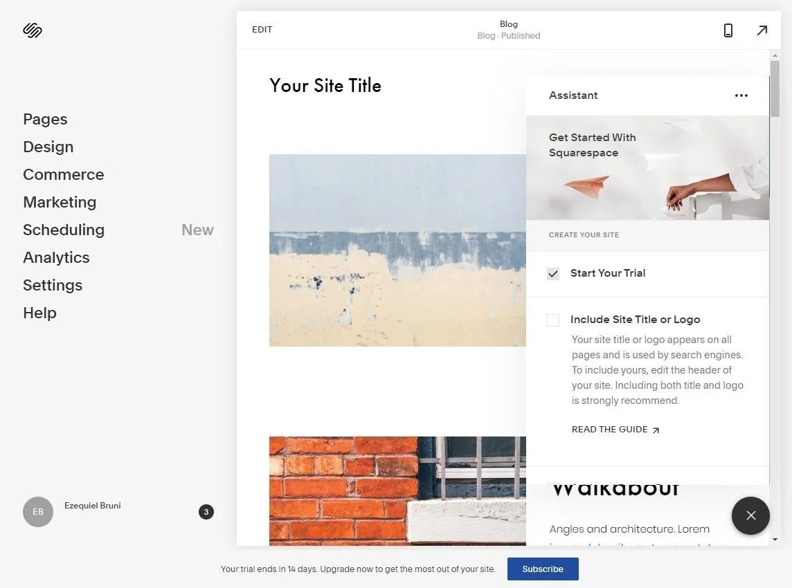 4. Squarespace