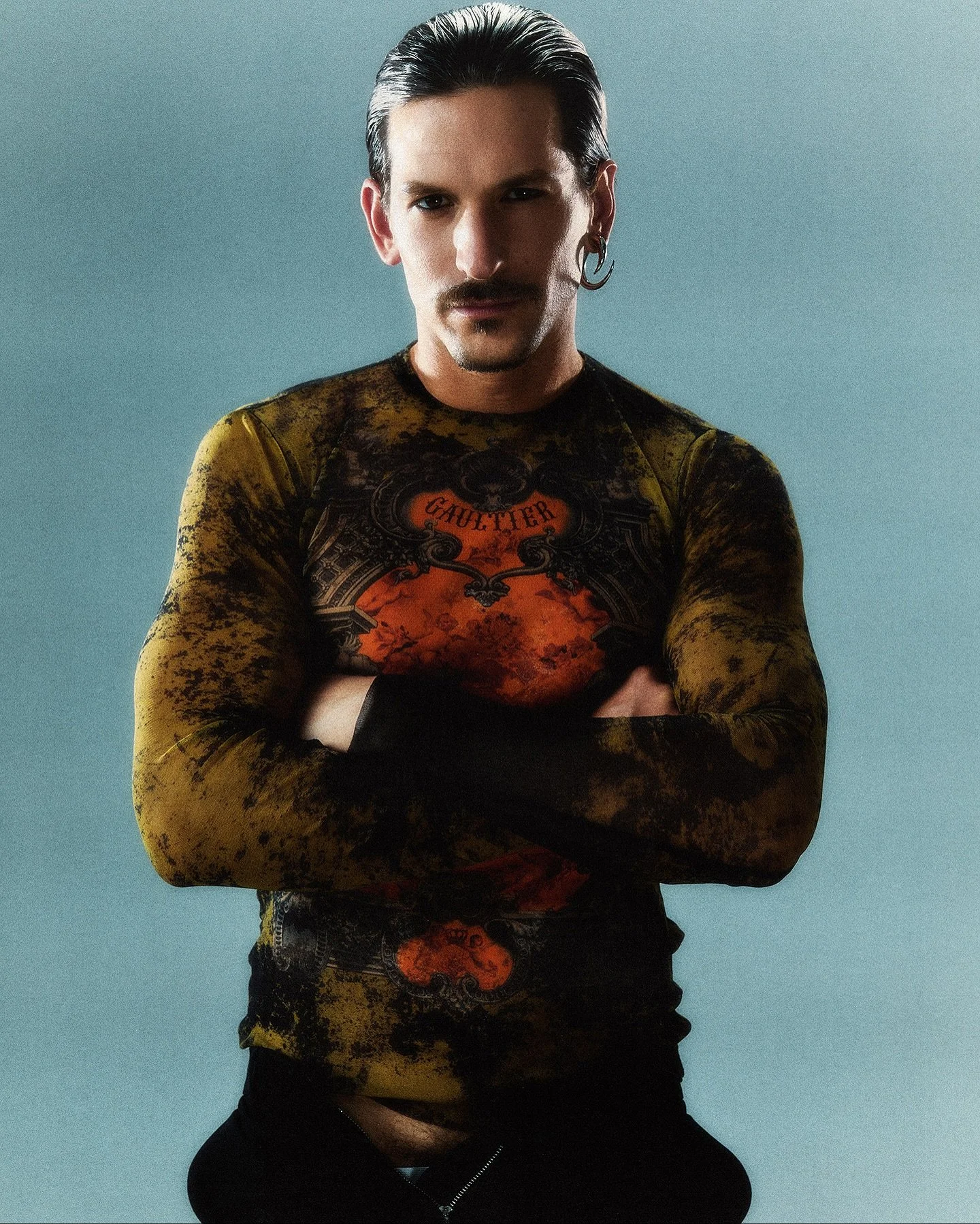 @jarrodscott in Rogue earring, Mini Plug necklace, Chunky Albert and Aurora rings for @tetumag 
Shot by @perappelgrenstudio &amp; styled by @jacopofiorentin.o 🖤