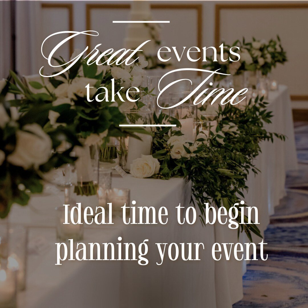 Planning an event well ahead of time is essential for its success. By starting early, you can guarantee that all details are covered and avoid any last-minute anxiety. Whether you're organizing a birthday celebration, wedding, or business function, e