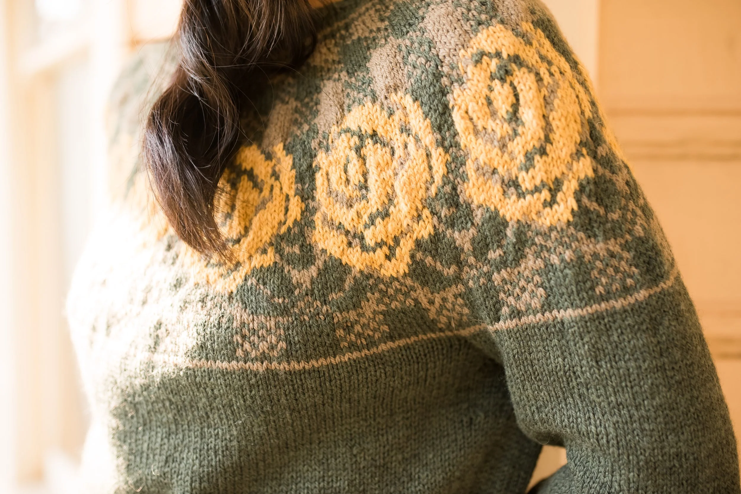 BUFFALO ROSE PULLOVER — KC Knitting Co | Knitwear Designs for 